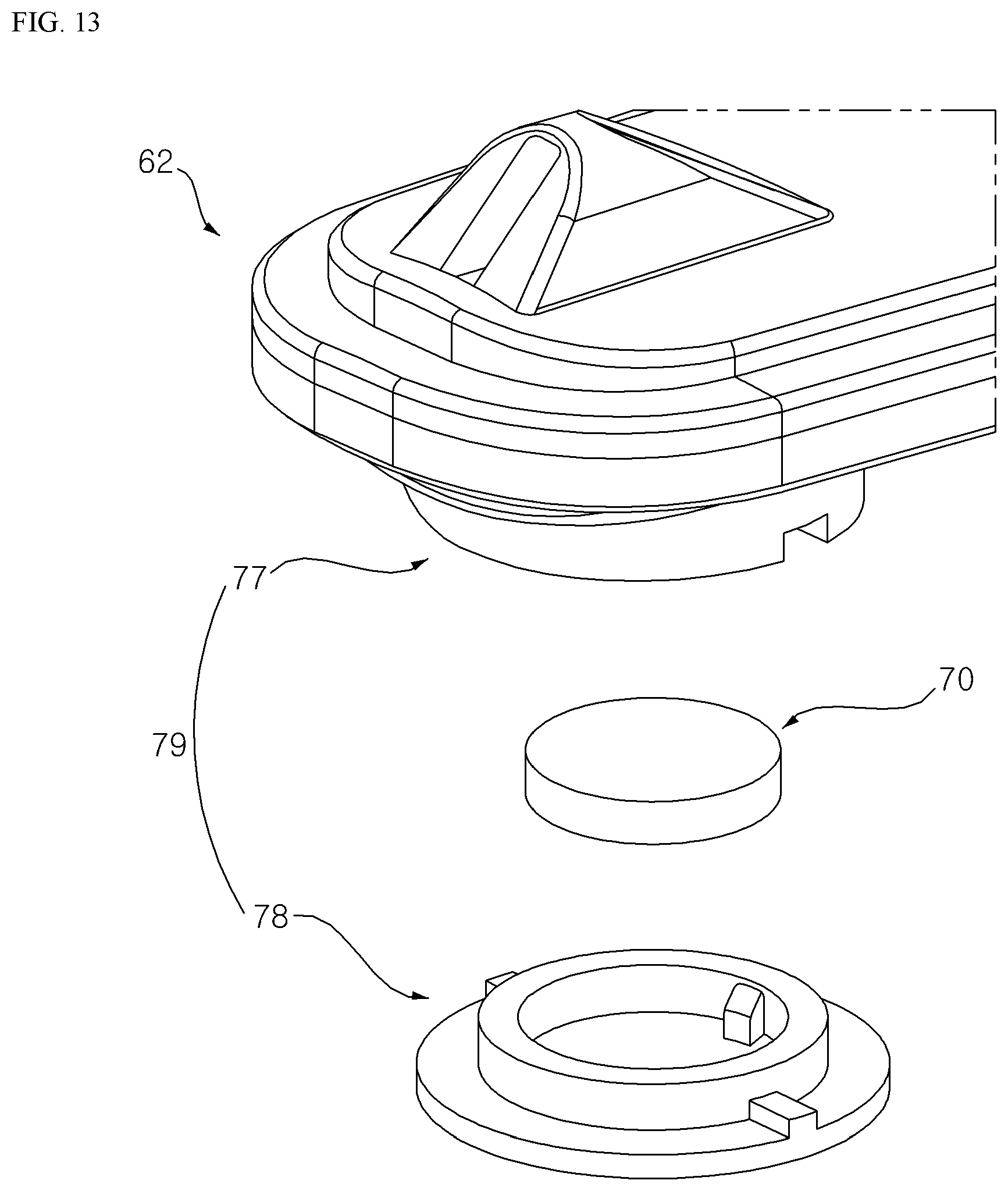 Patent US12611083 Figure 13 – Dishwasher