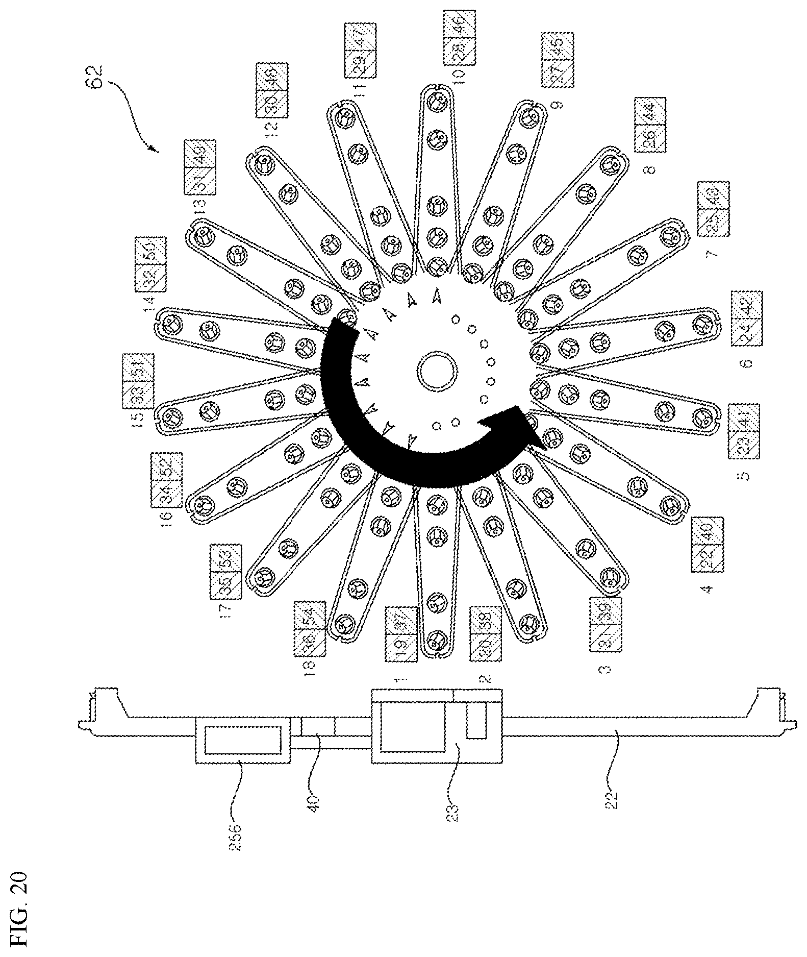 Patent US12611083 Figure 19 – Dishwasher