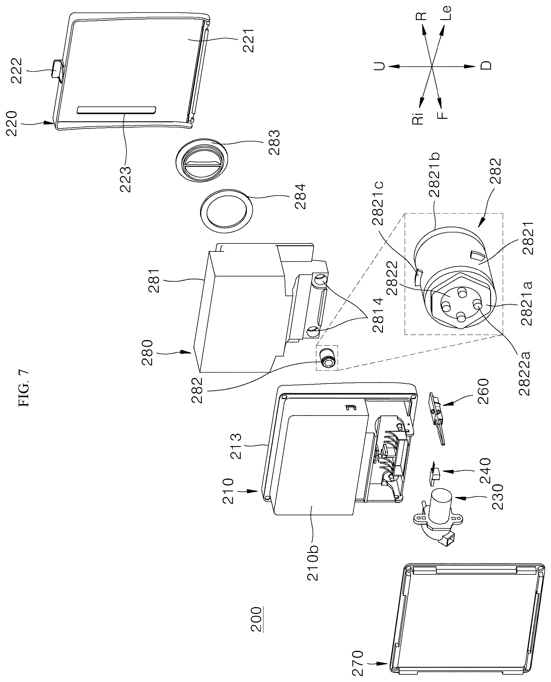 Patent US12611084 Figure 9 – Dish washer