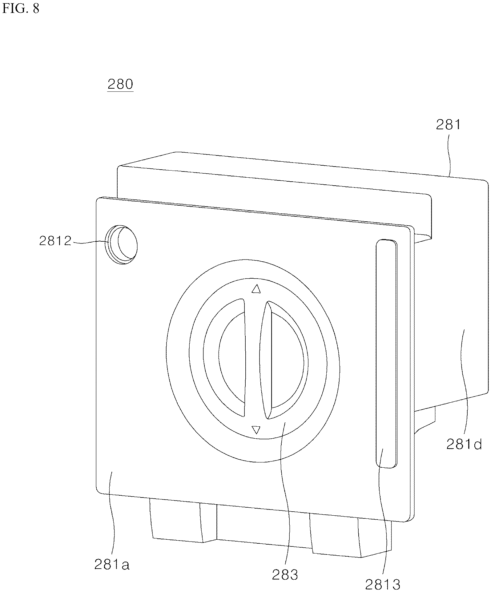 Patent US12611084 Figure 10 – Dish washer