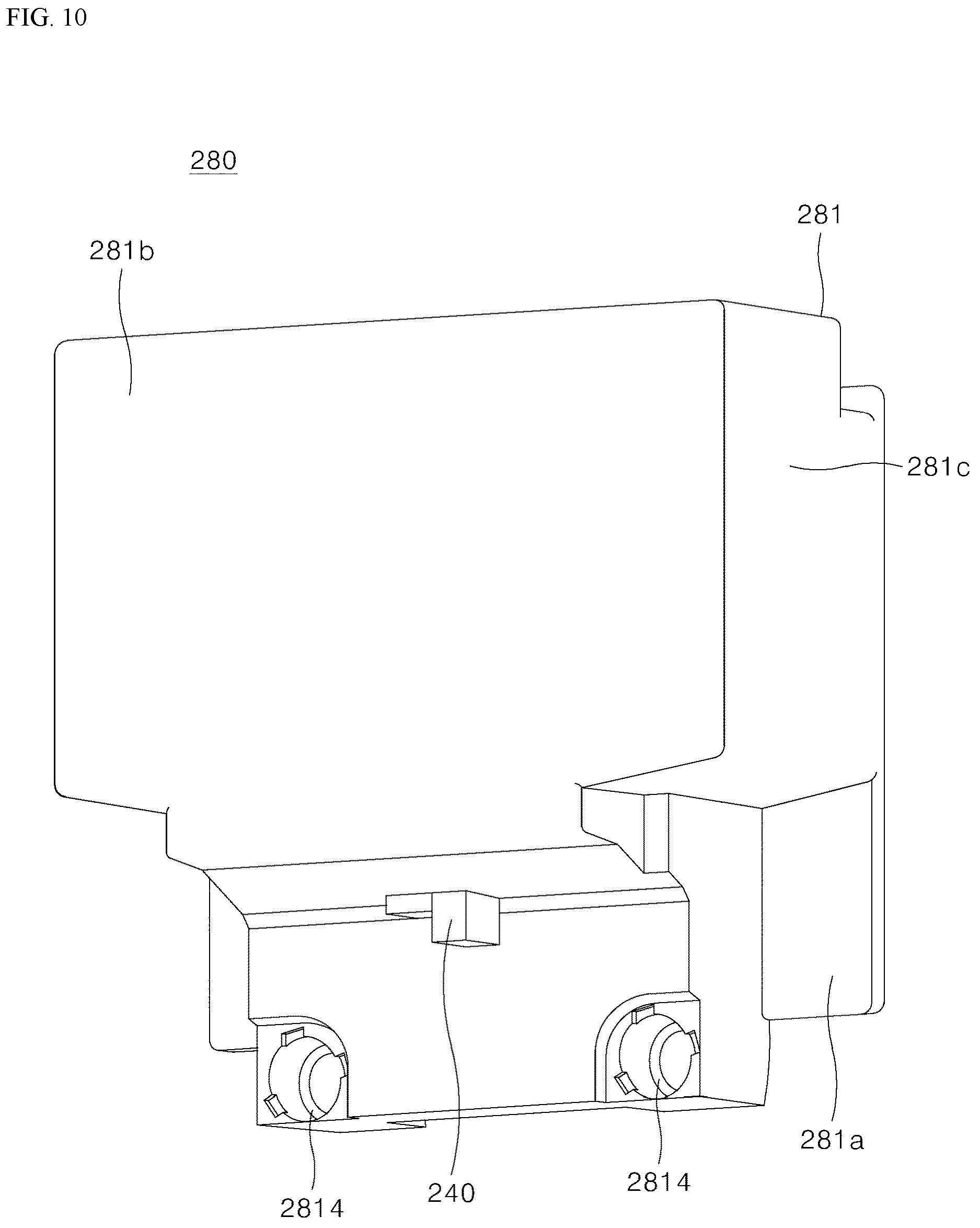 Patent US12611084 Figure 12 – Dish washer