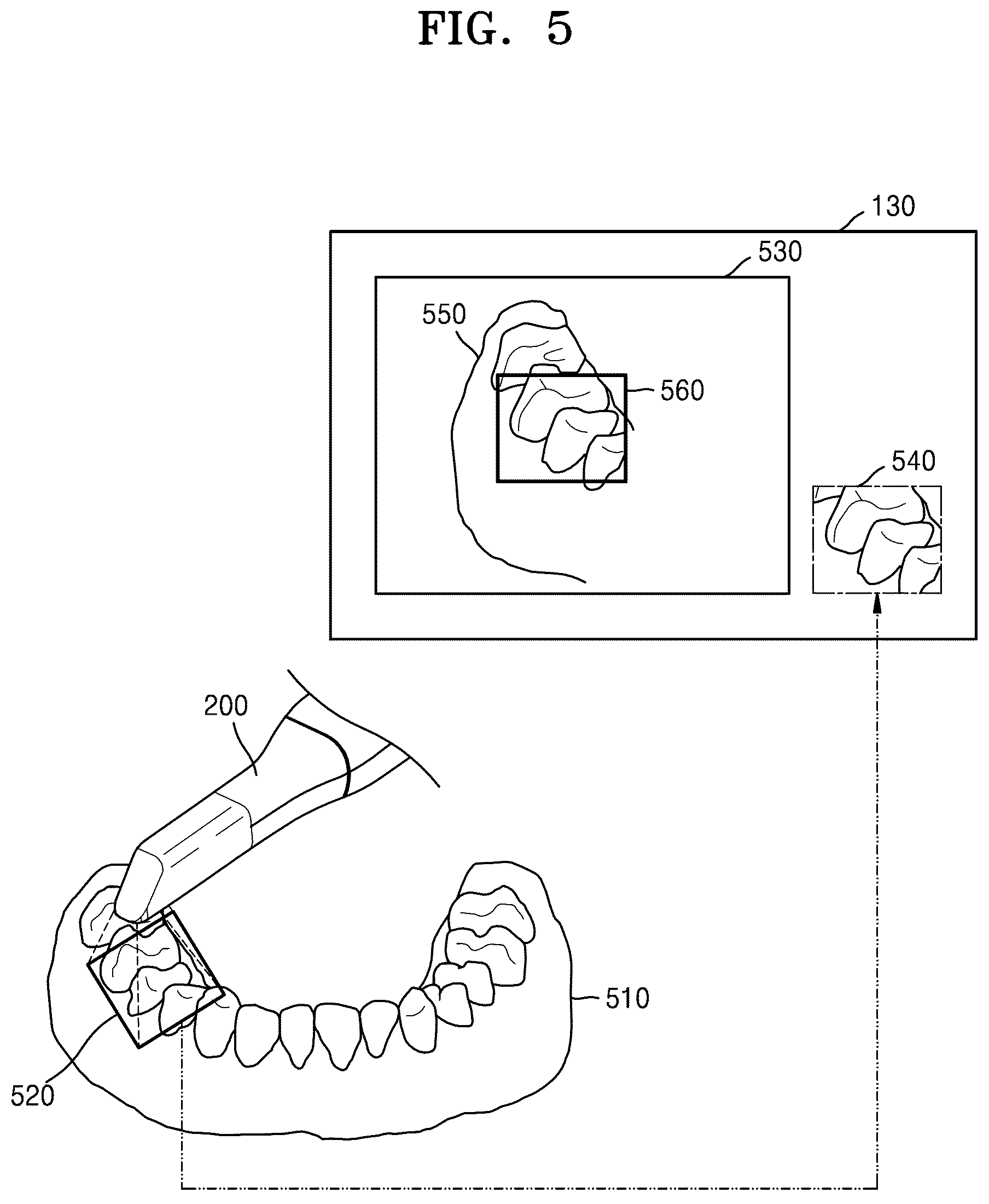 Patent US12611087 Figure 5 – Data processing device, scanner, and method for operating same