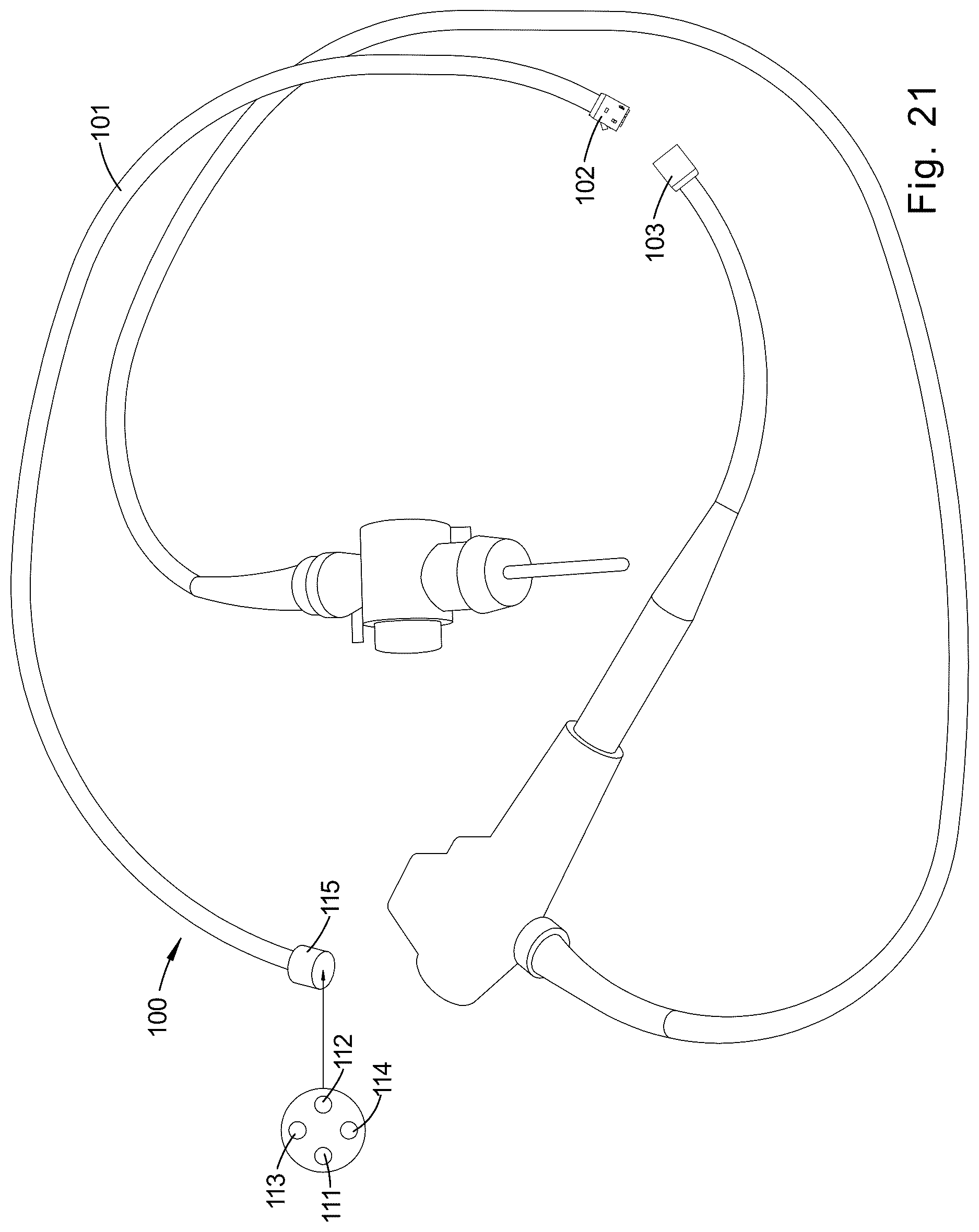 Patent US12611088 Figure 5 – Disposable endoscope camera