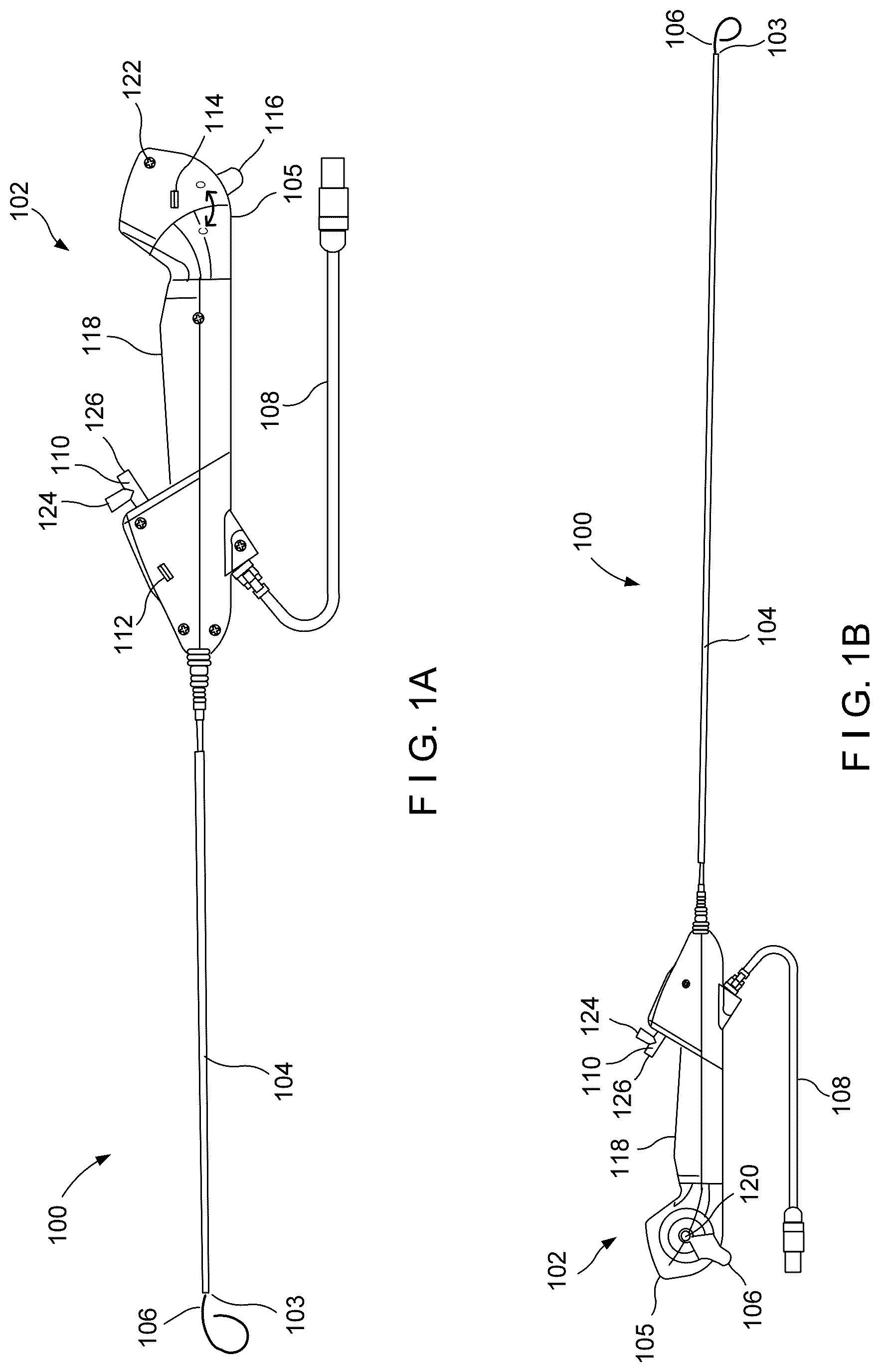 Patent US12611090 Figure 1 – Endoscopic device with USB port and powered accessories