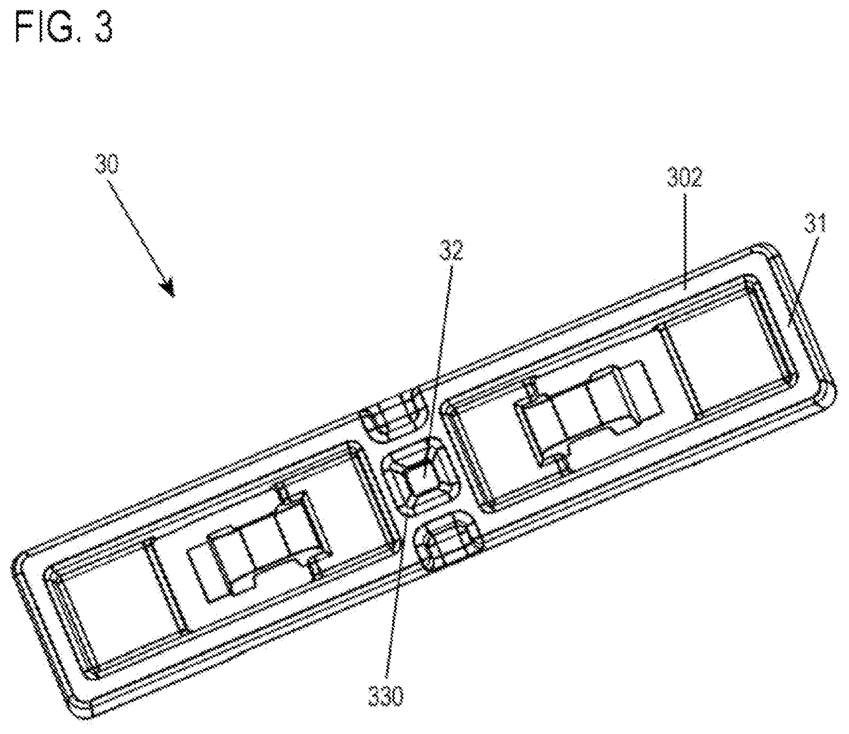 Patent US12611095 Figure 3 – Endoscope comprising holder for inserting a light guide