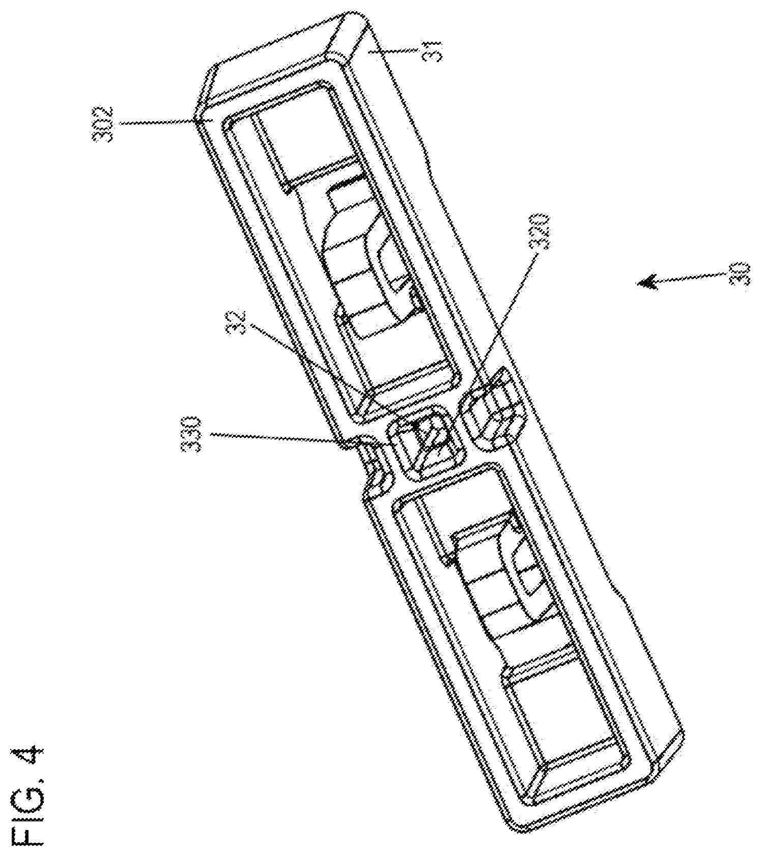 Patent US12611095 Figure 4 – Endoscope comprising holder for inserting a light guide