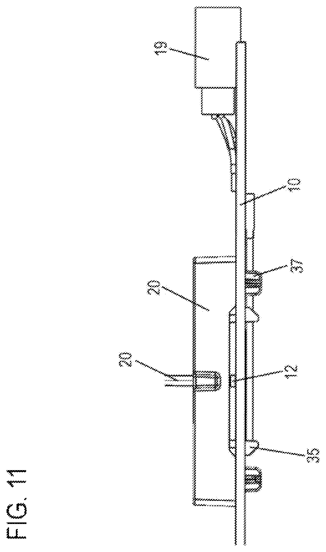 Patent US12611095 Figure 10 – Endoscope comprising holder for inserting a light guide