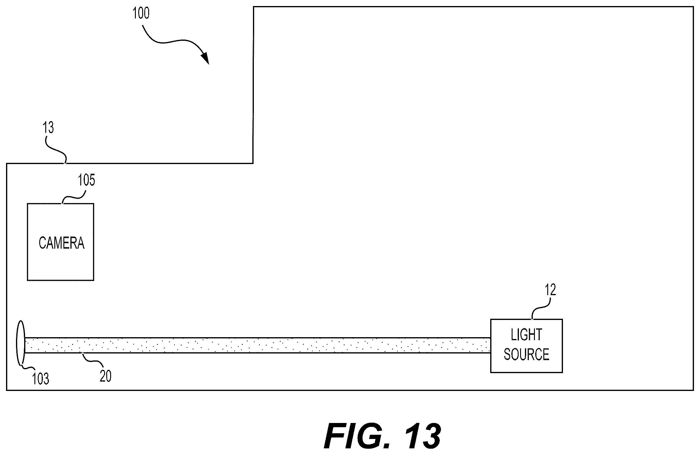 Patent US12611095 Figure 12 – Endoscope comprising holder for inserting a light guide