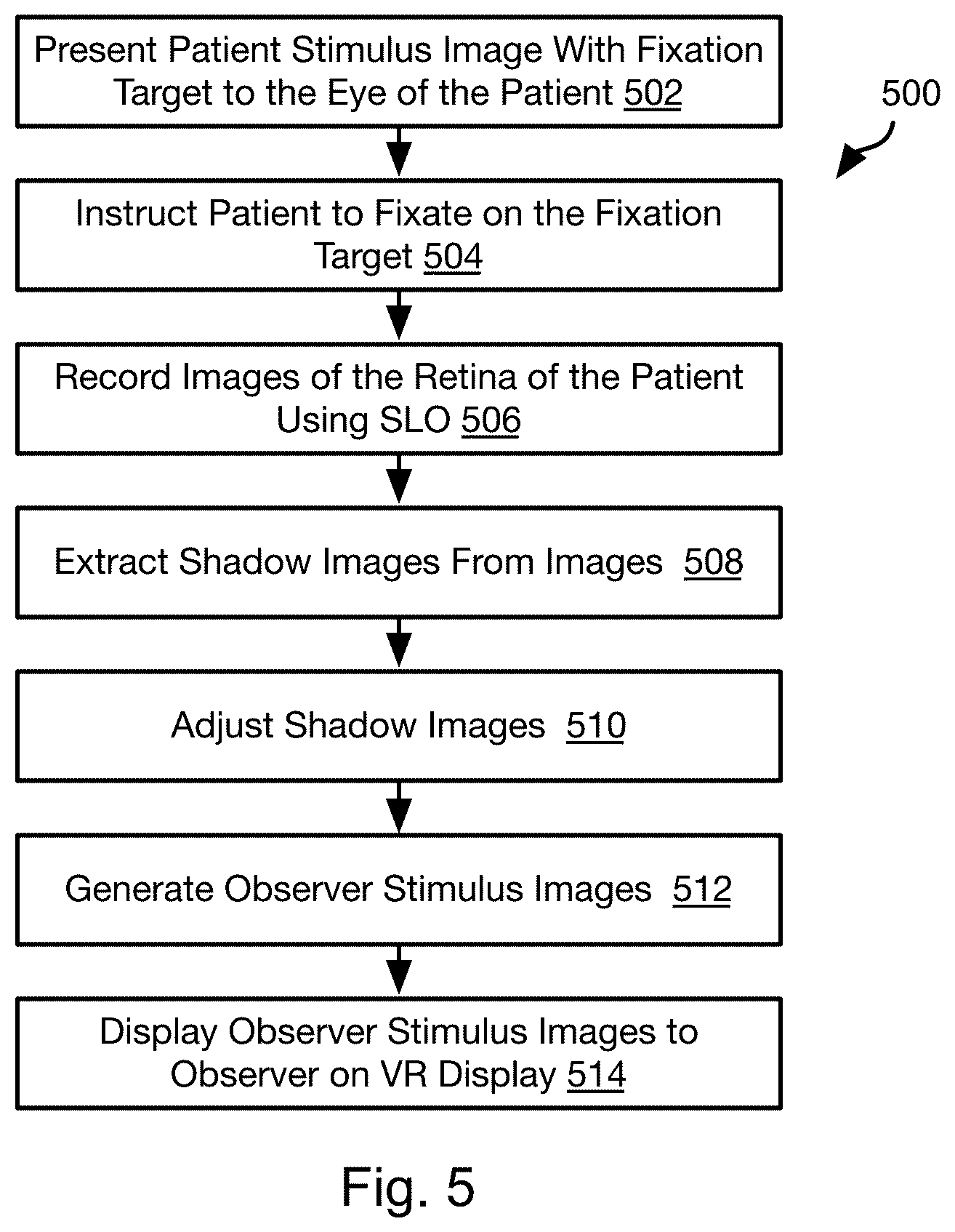 Patent US12611099 Figure 6 – Psychophysical evaluation of the effect of vitreous floaters