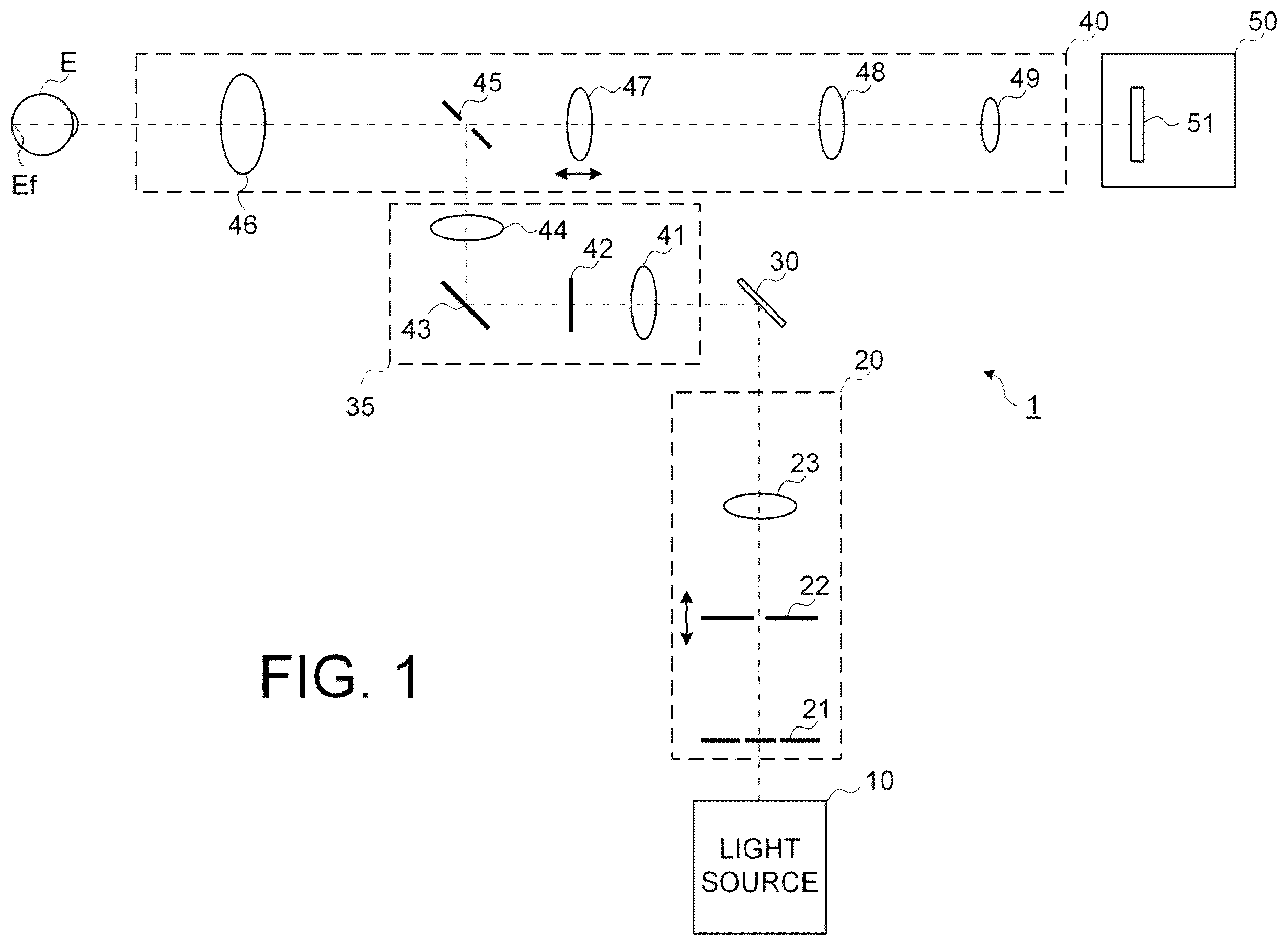 Patent US12611102 Figure 1 – Ophthalmic apparatus
