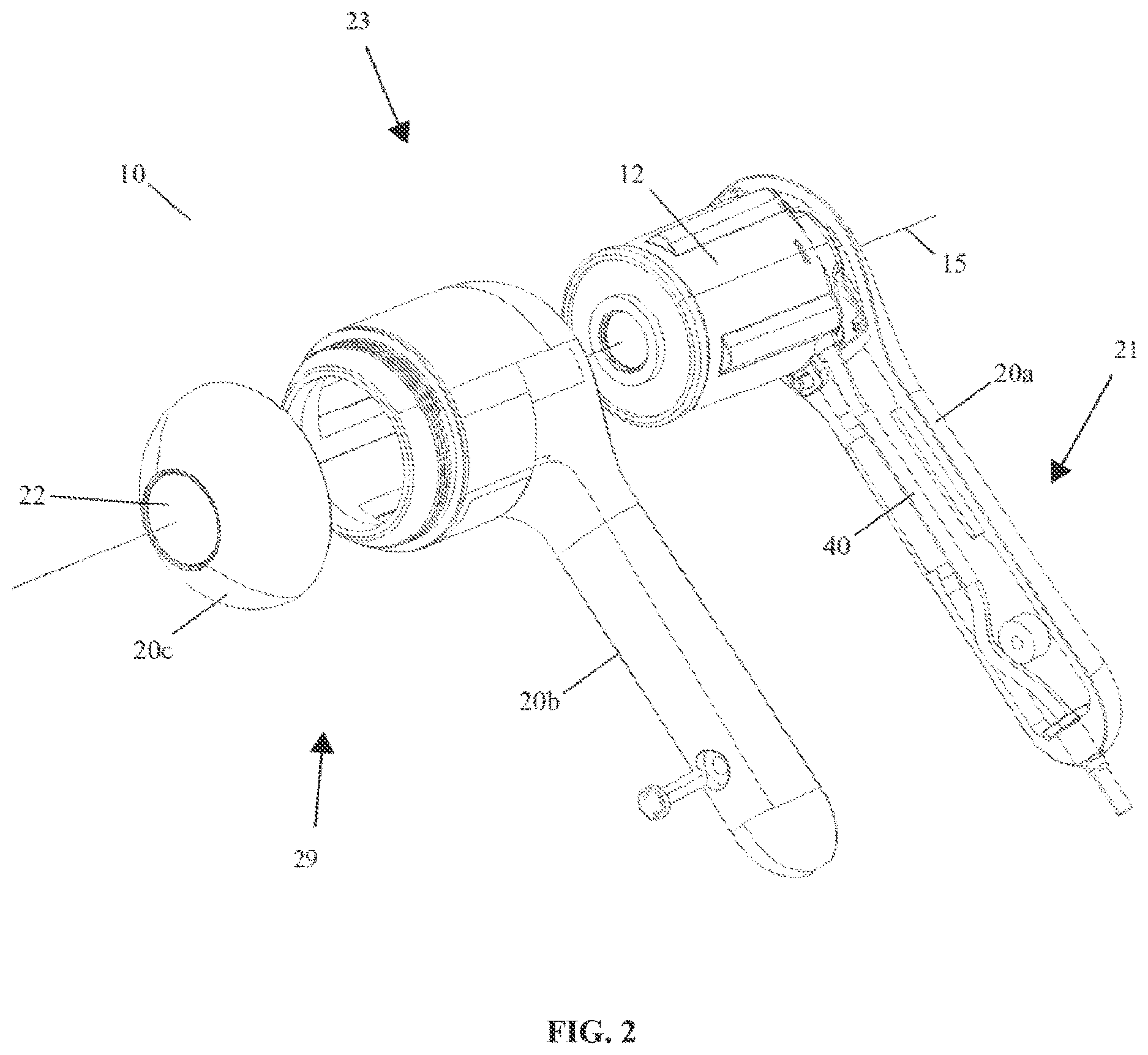 Patent US12611106 Figure 2 – Skin examination device
