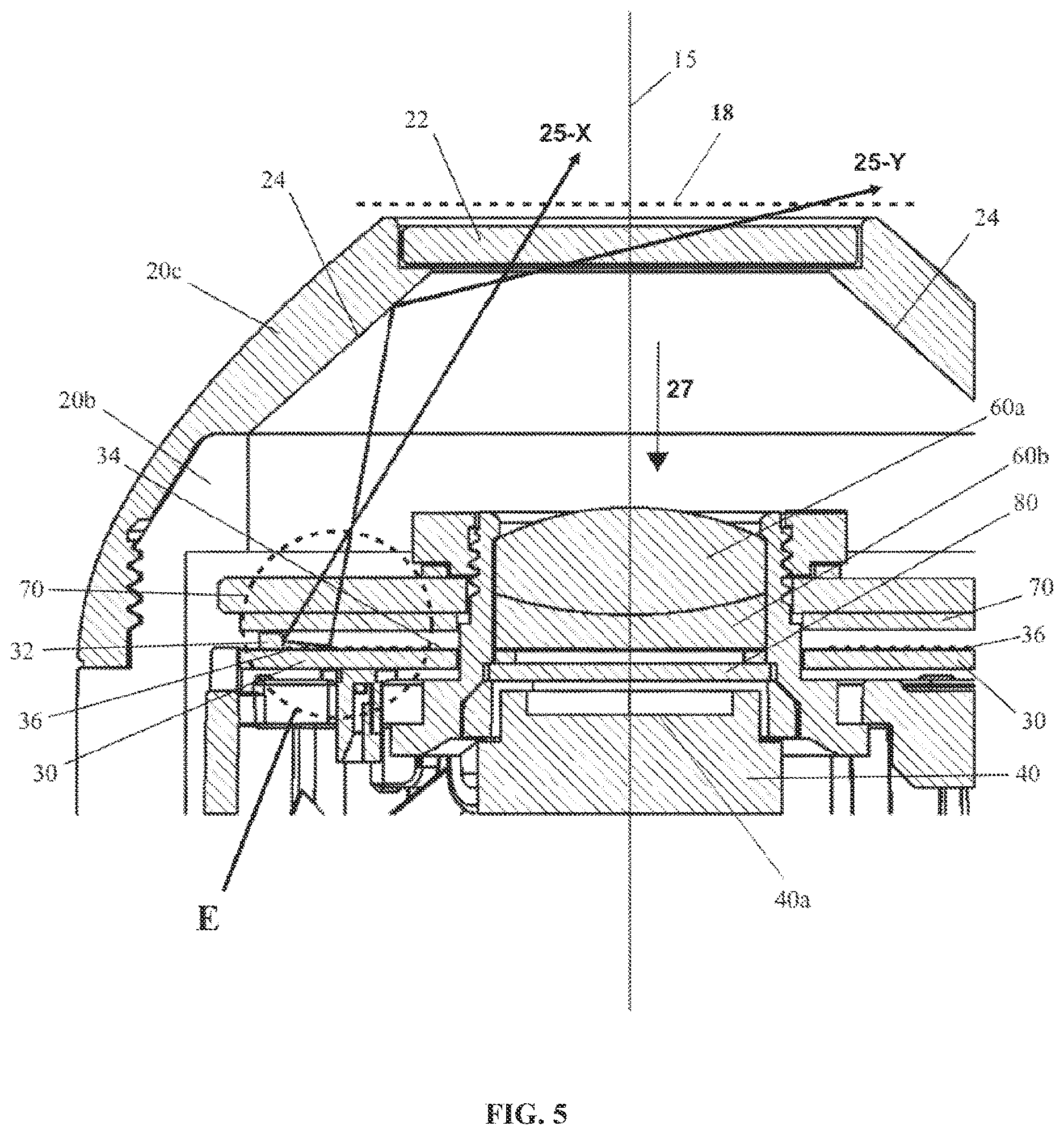 Patent US12611106 Figure 5 – Skin examination device