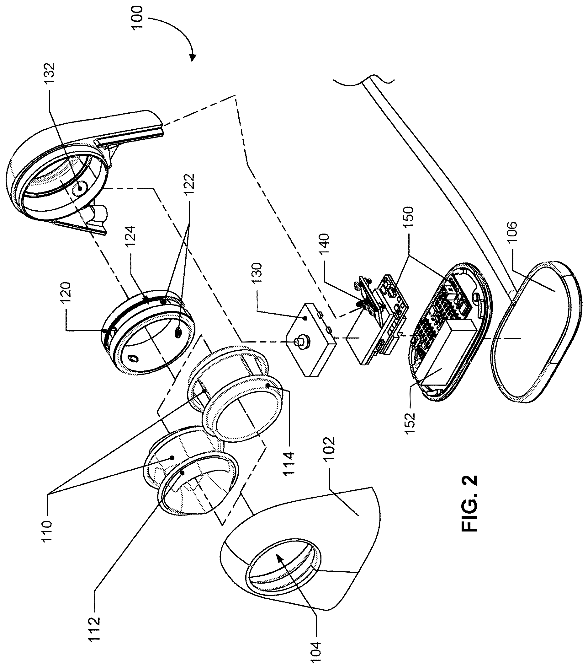 Patent US12611112 Figure 2 – Devices and methods for controlling inflation rate in blood pressure measurements