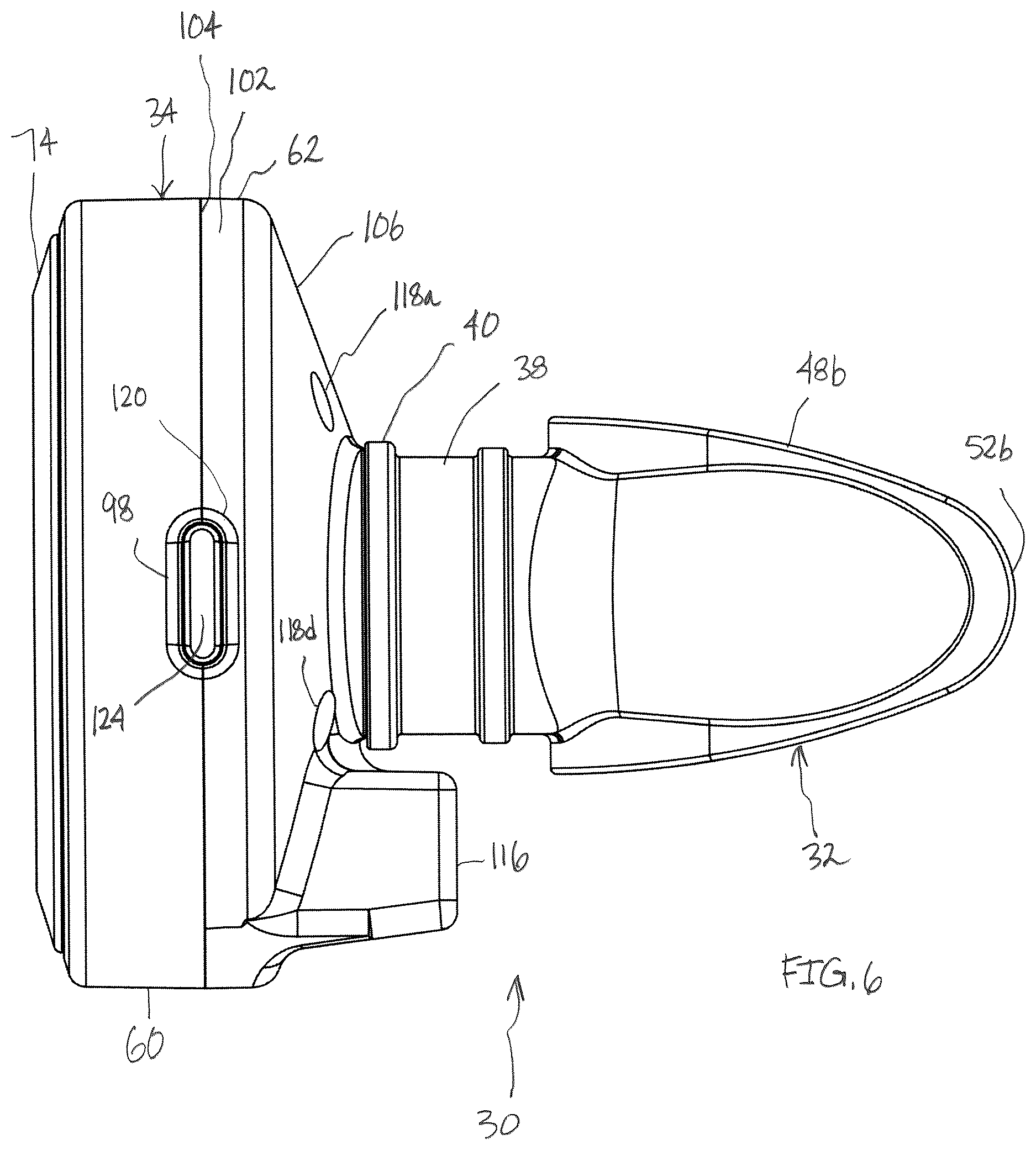 Patent US12611118 Figure 6 – Modular breath tracking and training system