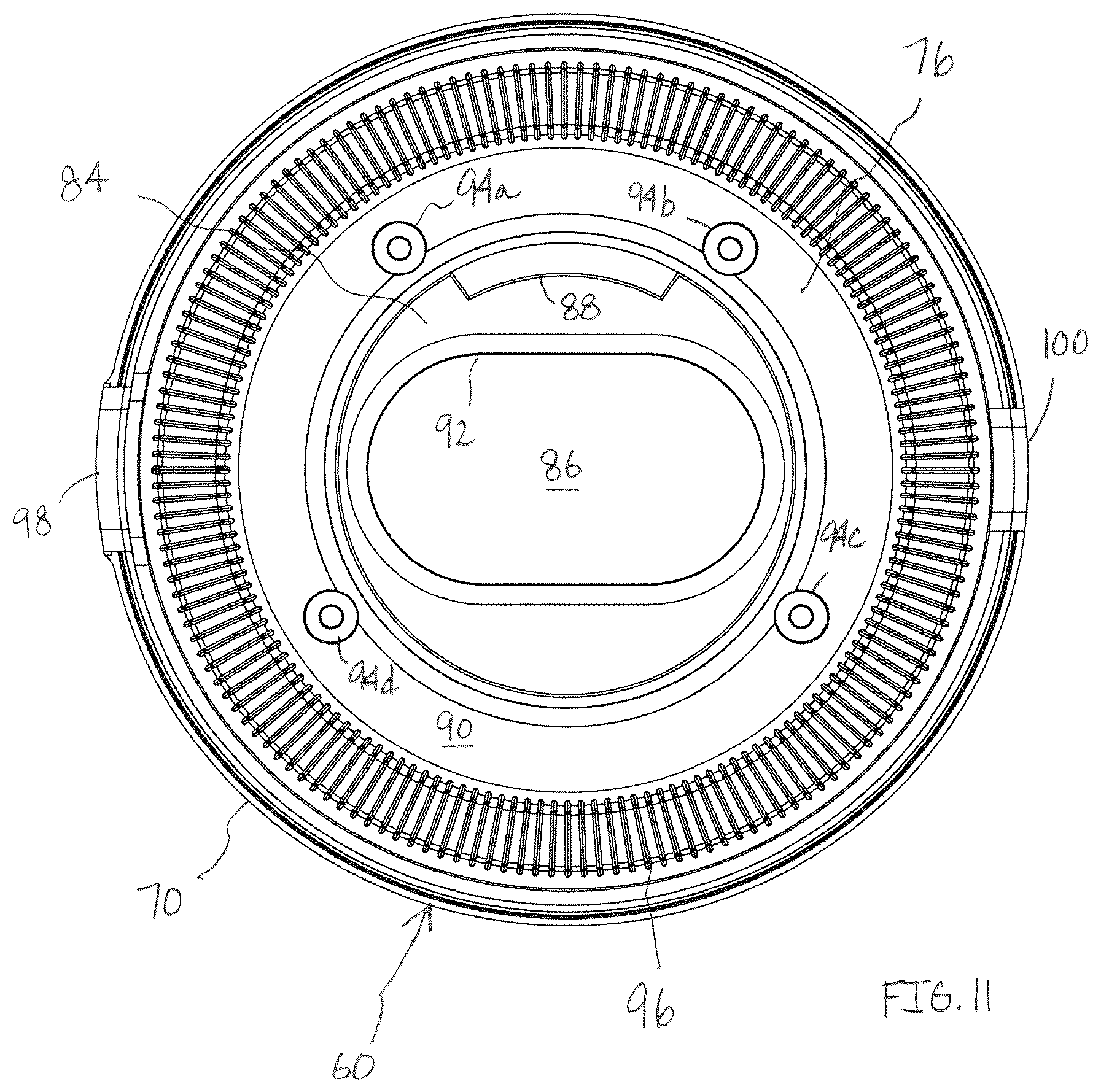 Patent US12611118 Figure 11 – Modular breath tracking and training system