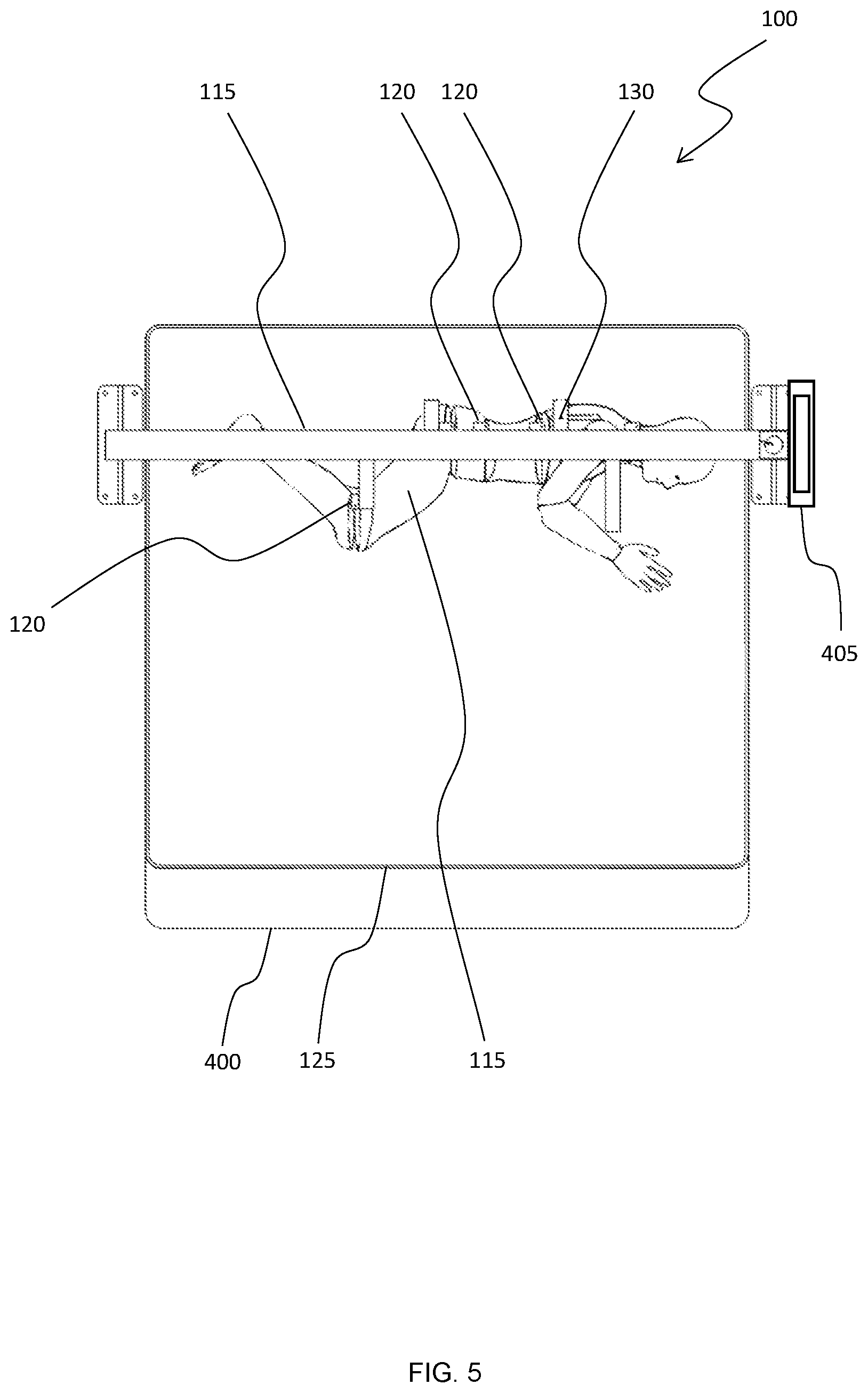 Patent US12611119 Figure 5 – Test method for assessing spinal or skeletal alignment