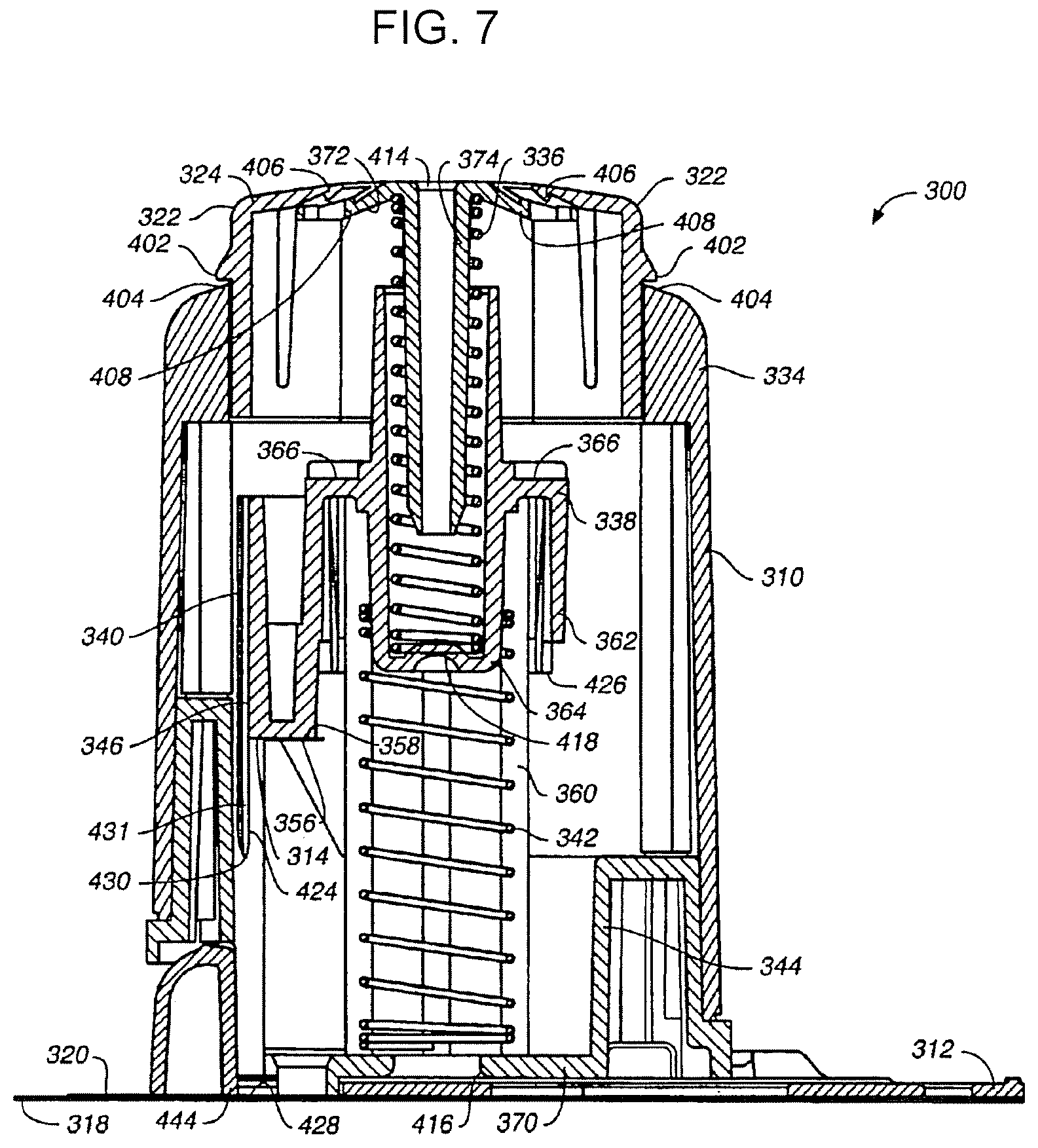 Patent US12611125 Figure 5 – Sensor insertion devices and methods of use