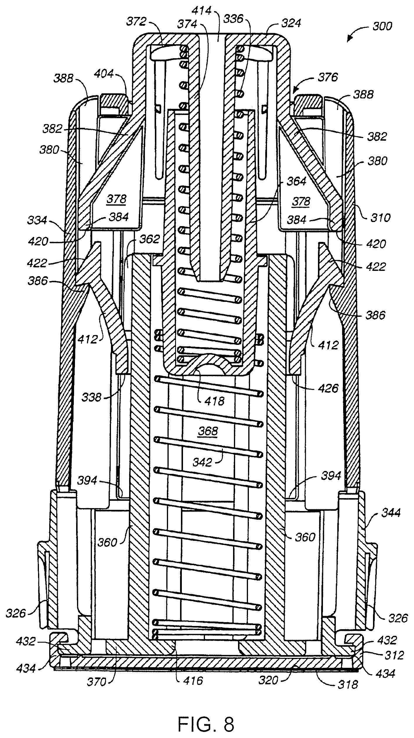 Patent US12611125 Figure 6 – Sensor insertion devices and methods of use