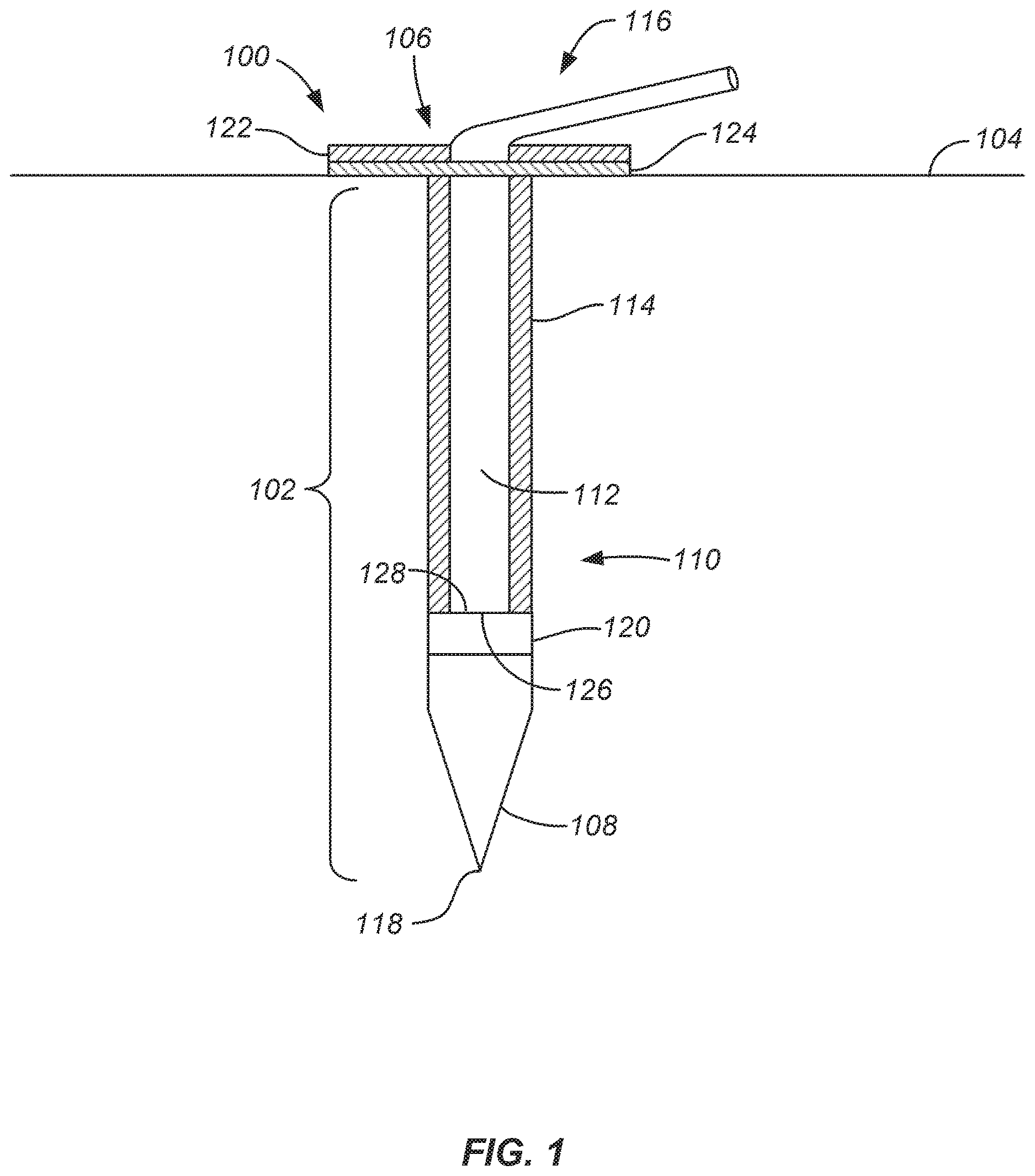 Patent US12611126 — Sensors for continuous analyte monitoring, and related methods — Figure 1