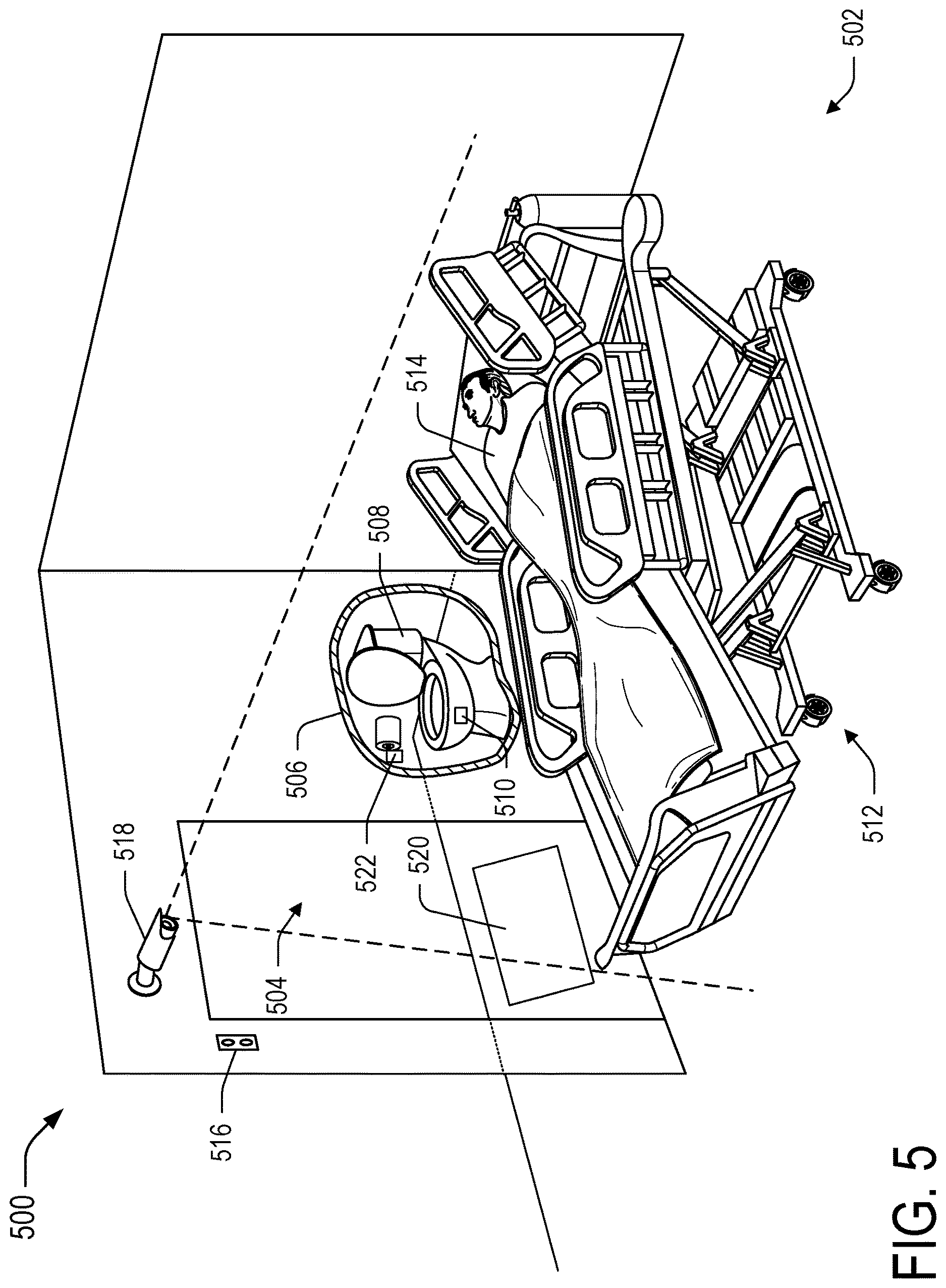 Patent US12611129 Figure 5 – Anticipating patient needs associated with toileting