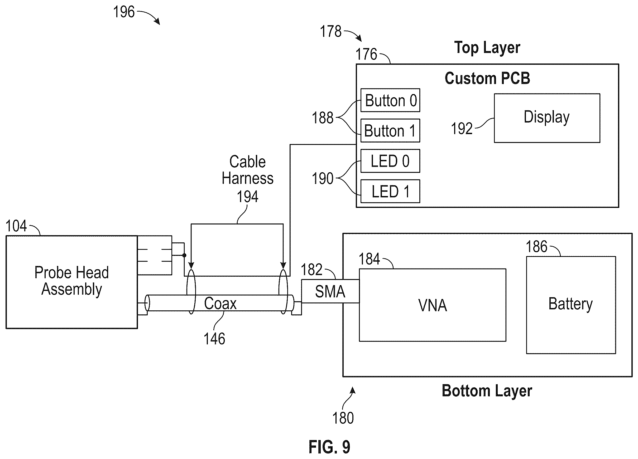 Patent US12611137 Figure 8 – Lymphatic diagnostic device