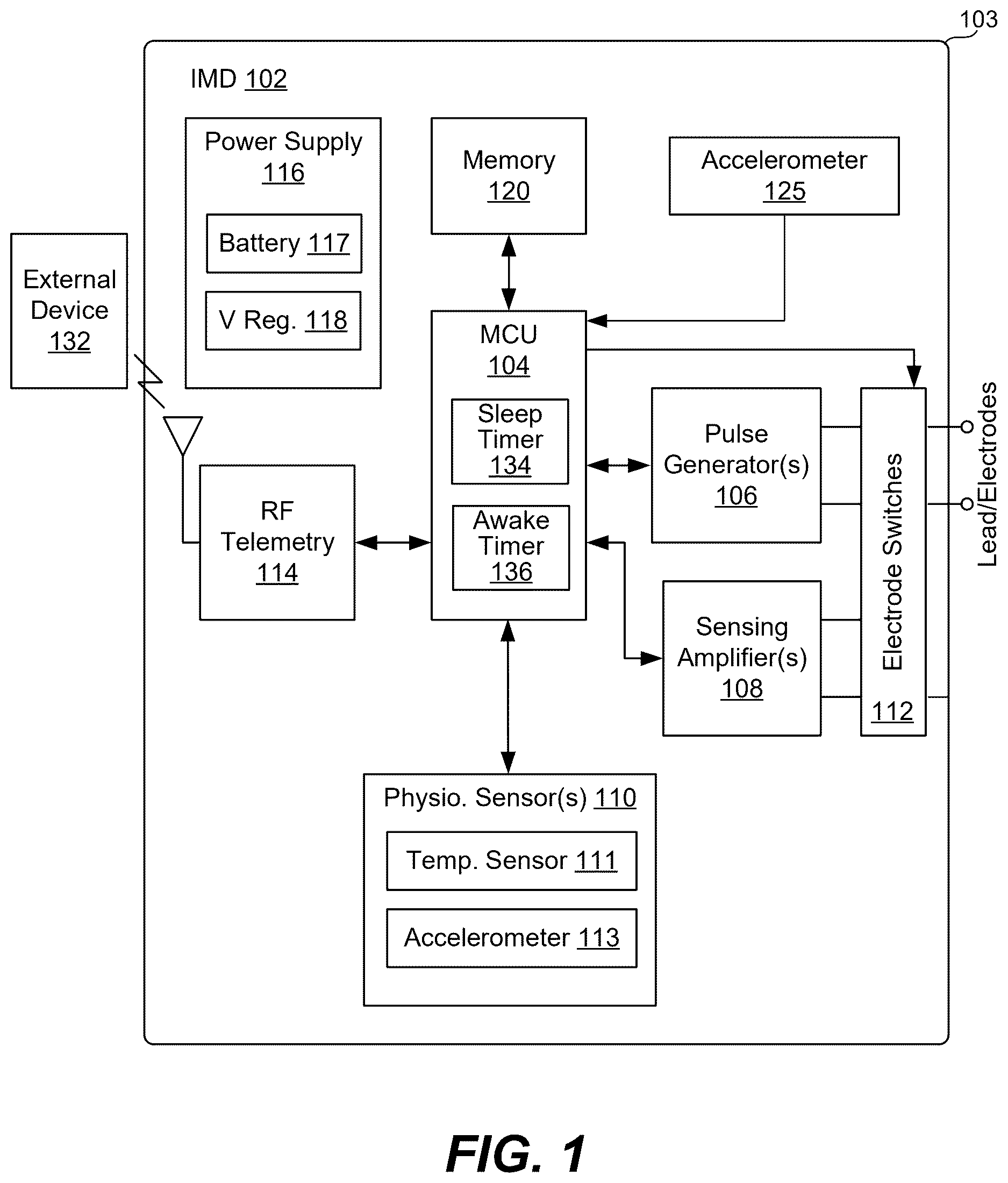 Patent US12611139 Figure 1 – Methods, systems, and devices for detecting sleep and apnea events