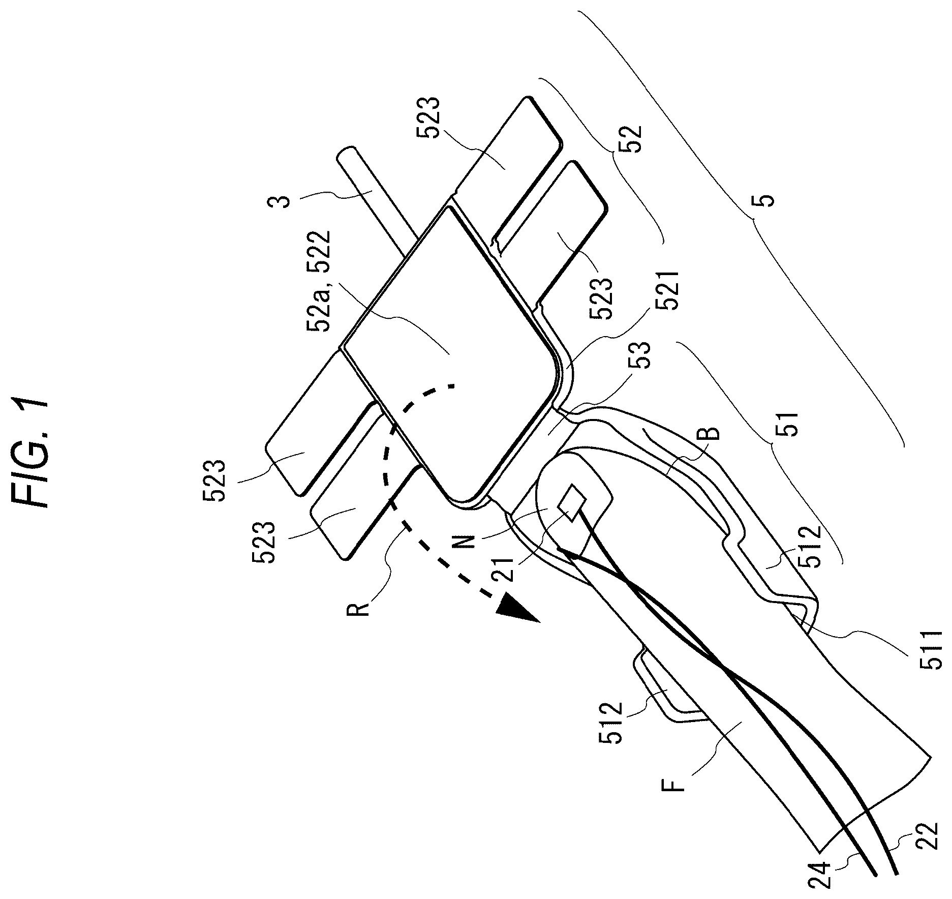 Patent US12611143 Figure 1 – Assist tool and sensor kit