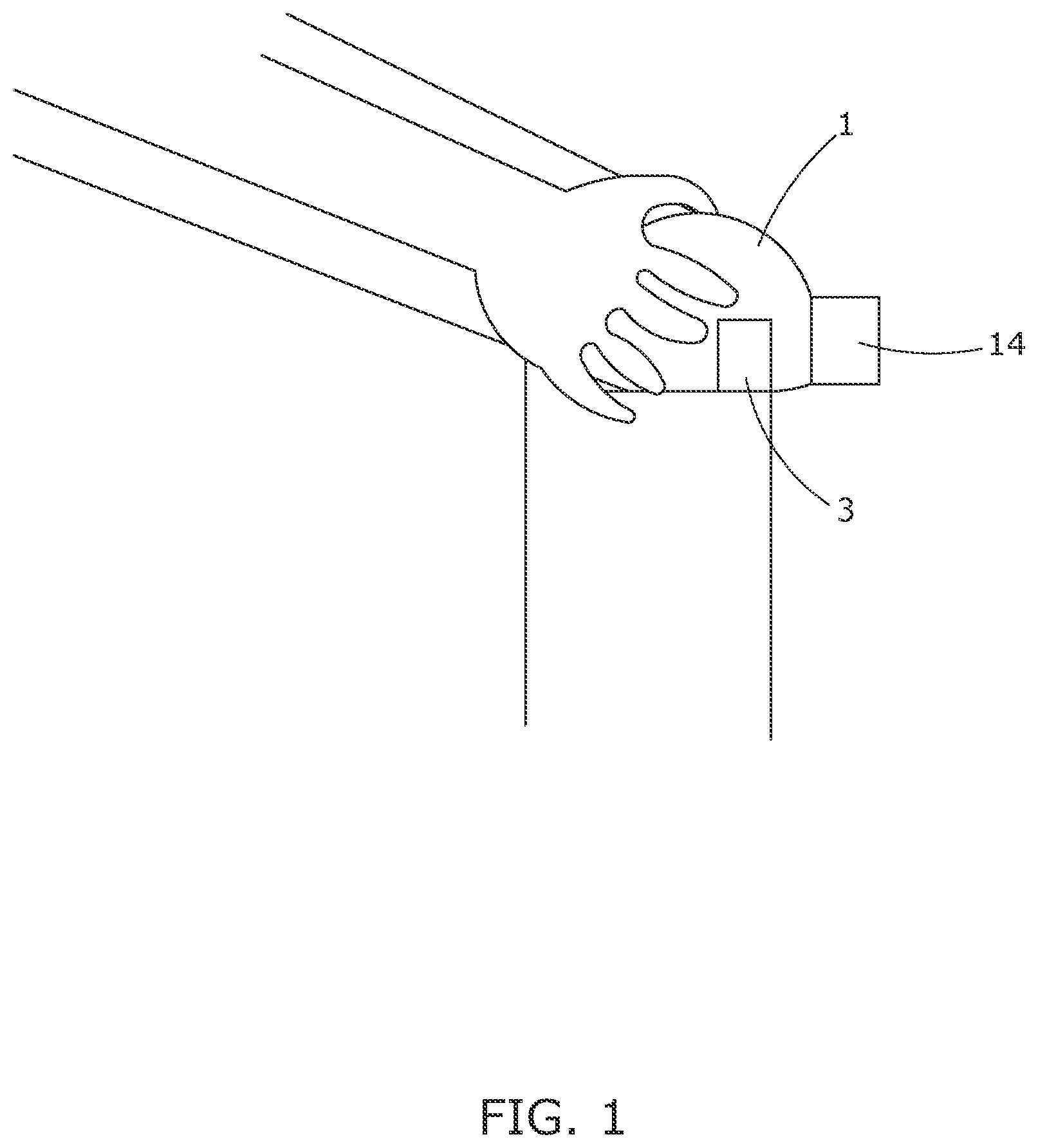 Patent US12611147 — Devices to inform healthcare workers of pain, data science and artificial intelligence-related methods and systems to understand pain — Figure 1
