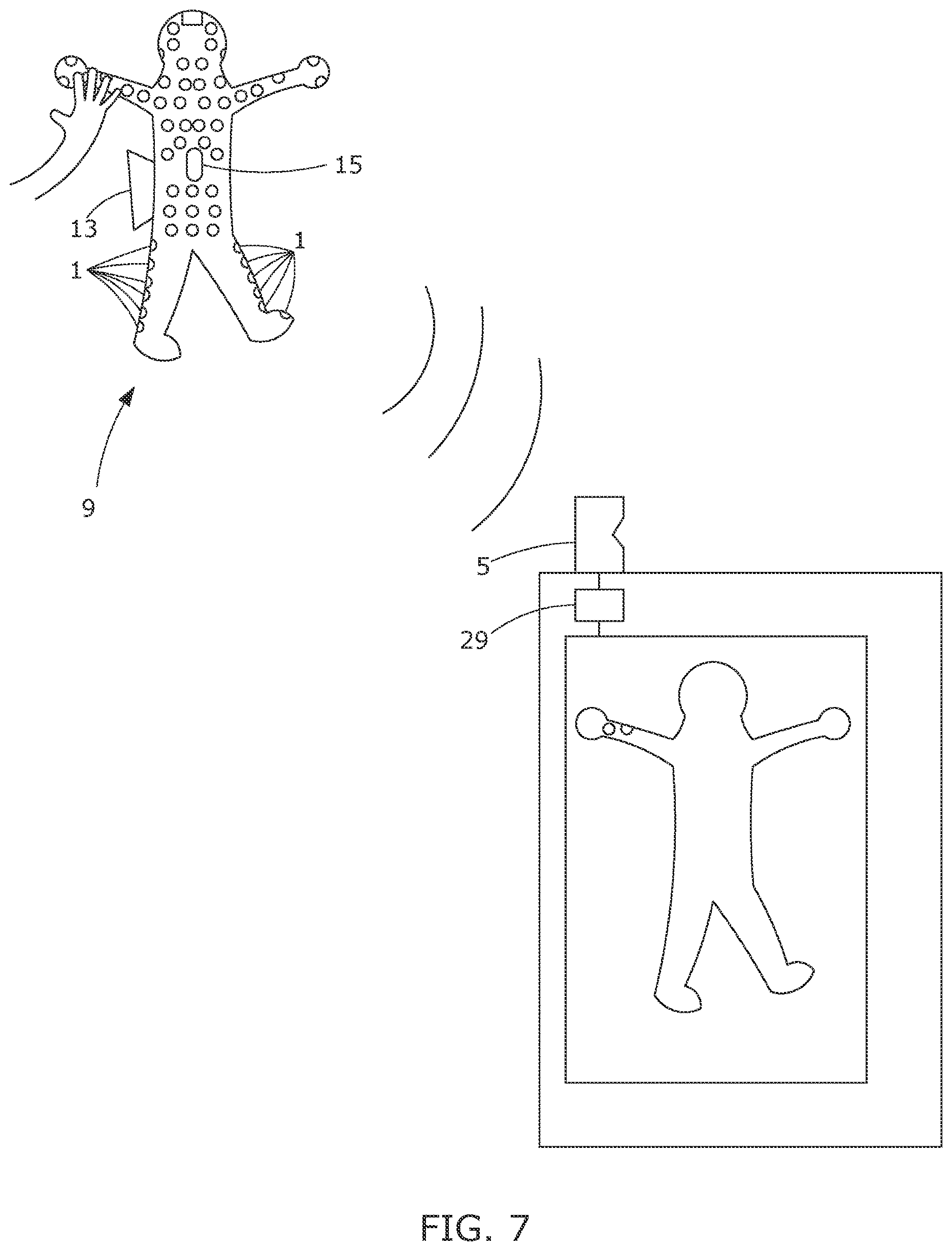 Patent US12611147 Figure 7 – Devices to inform healthcare workers of pain, data science and artificial intelligence-related methods and systems to understand pain