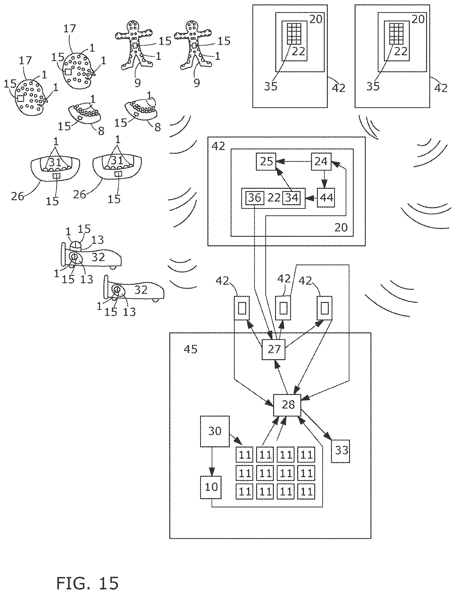 Patent US12611147 Figure 16 – Devices to inform healthcare workers of pain, data science and artificial intelligence-related methods and systems to understand pain