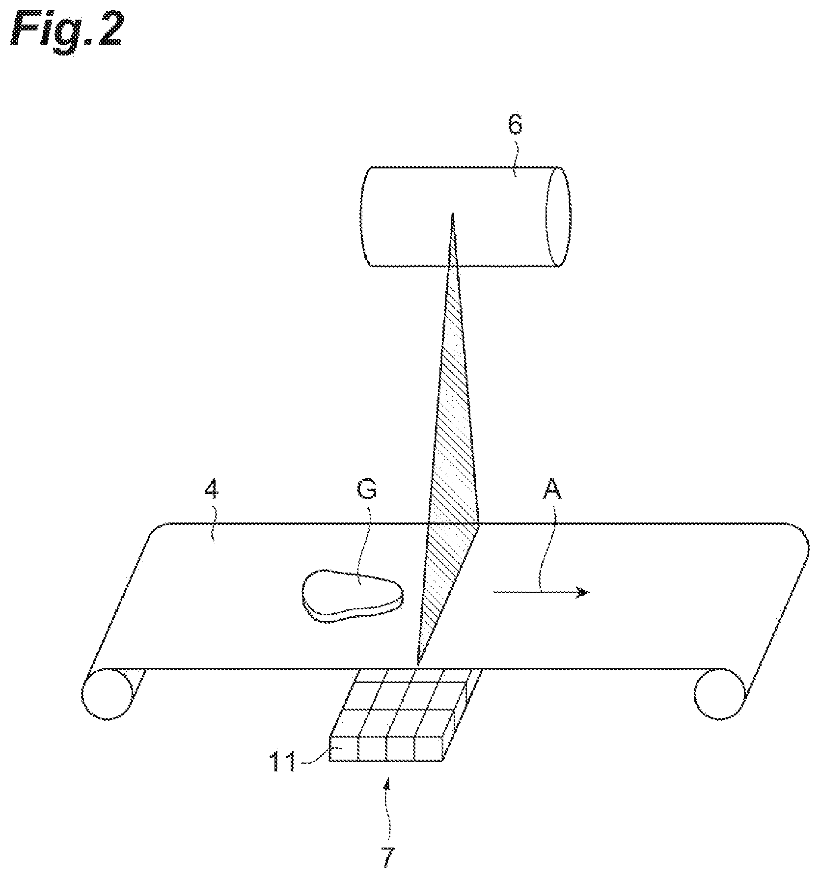Patent US12611150 Figure 2 – X-ray inspection apparatus and inspection method of x-ray sensor unit