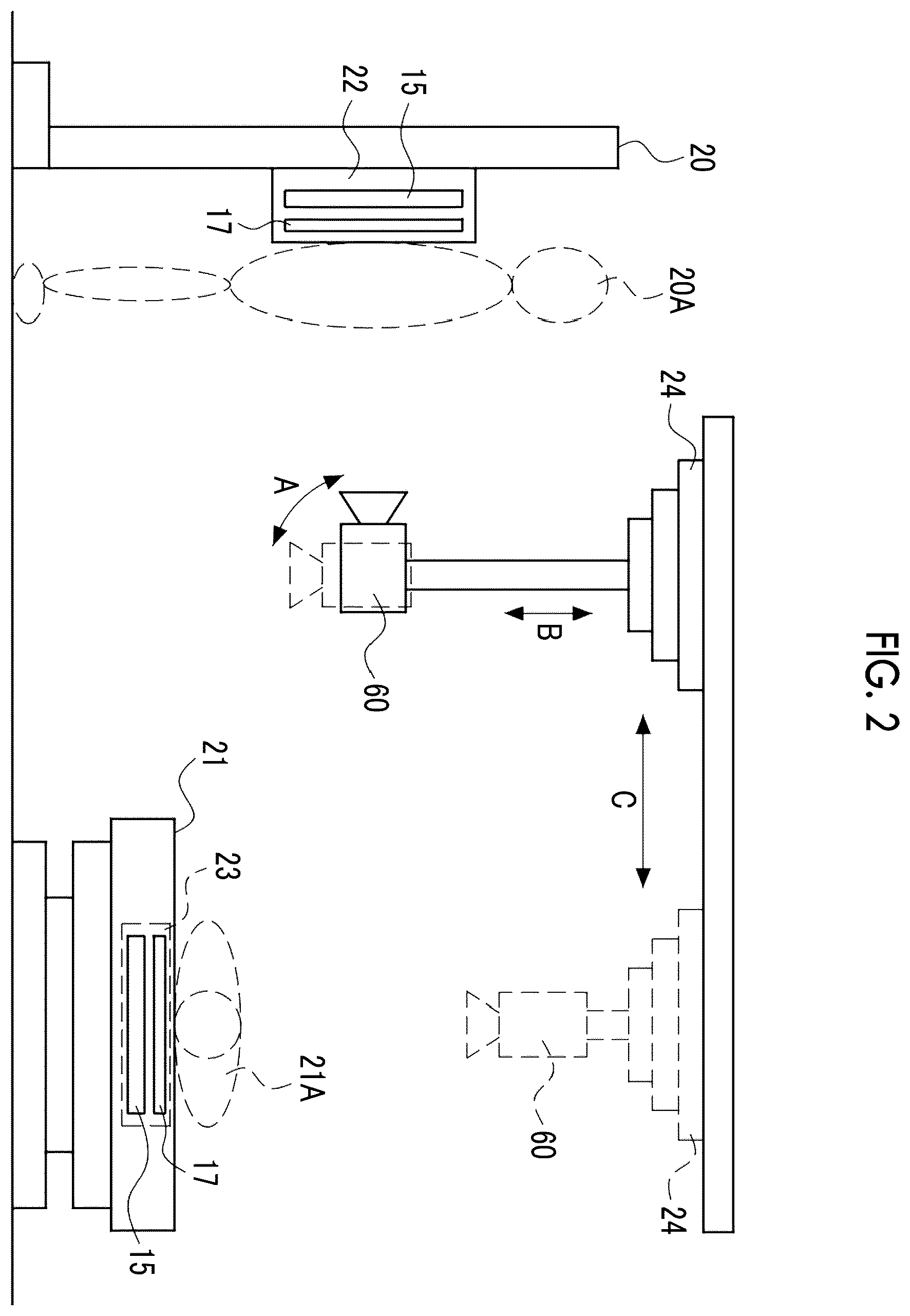 Patent US12611154 Figure 2 – Radiography system, operation method thereof, and operation program
