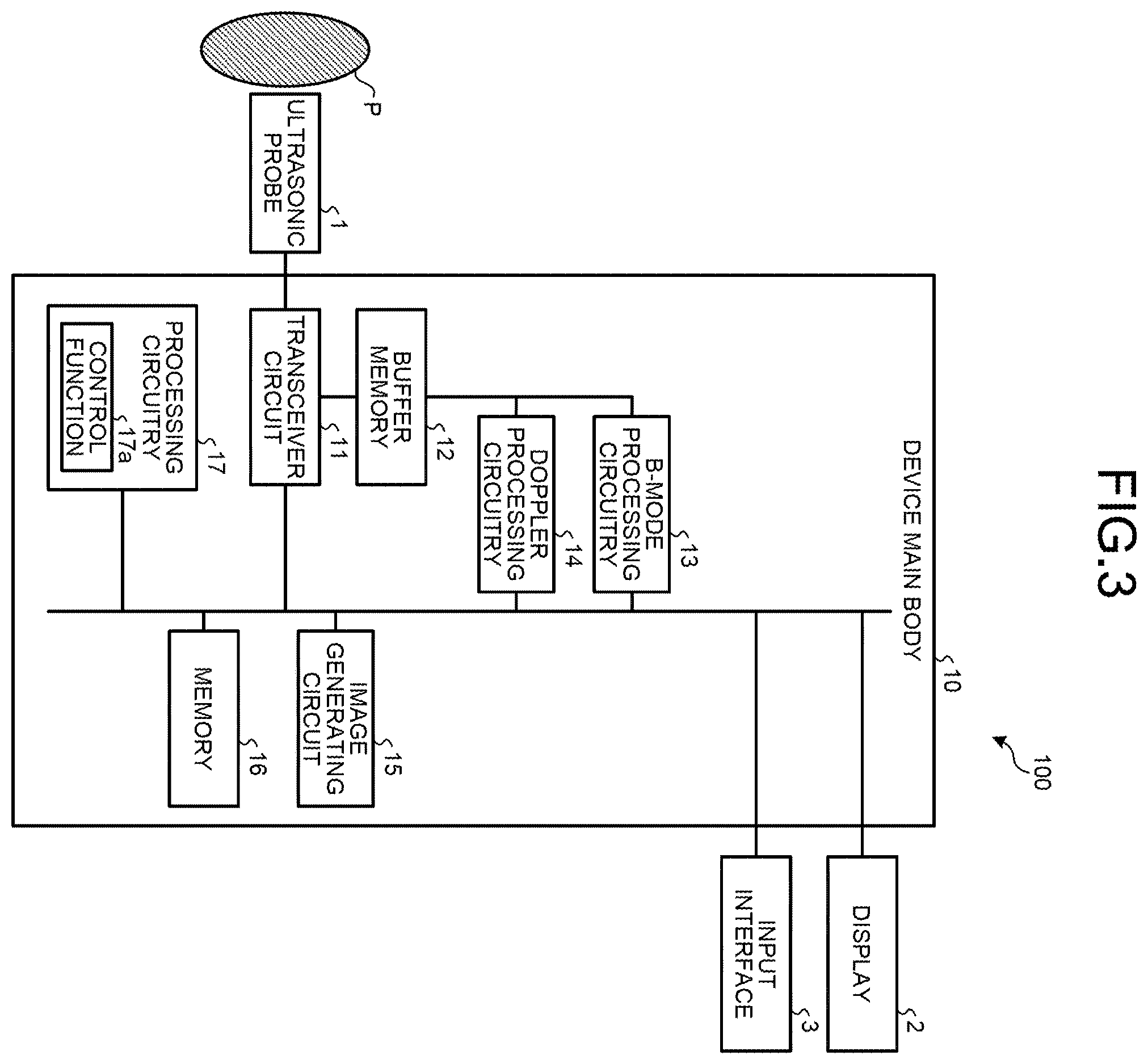 Patent US12611160 Figure 6 – Ultrasonic diagnostic device and image processing device