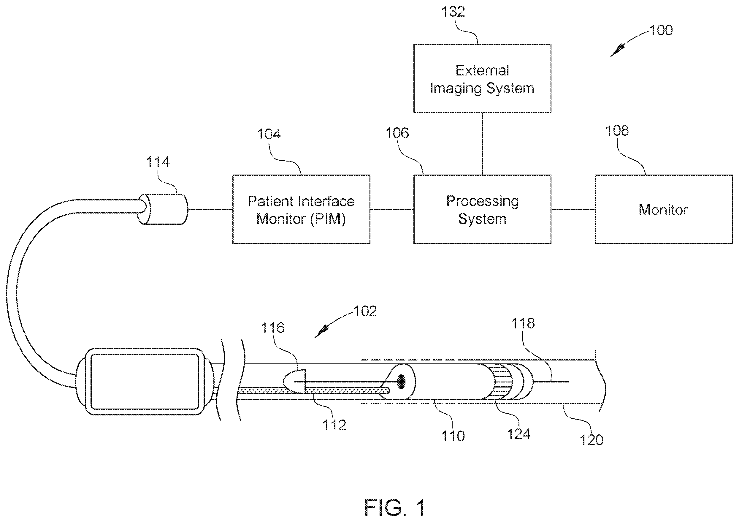 Patent US12611169 Figure 1 – Intraluminal ultrasound imaging with automatic and assisted labels and bookmarks