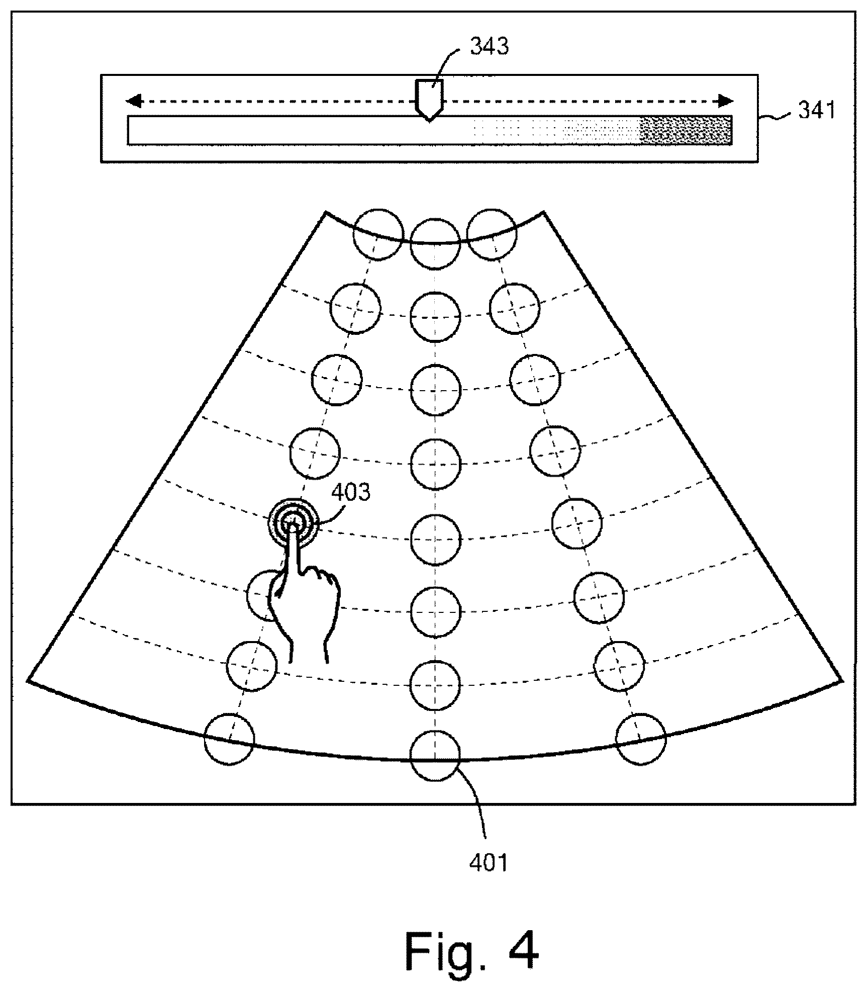 Patent US12611170 Figure 4 – Ultrasound diagnostic device capable of changing the sound speed in a local region