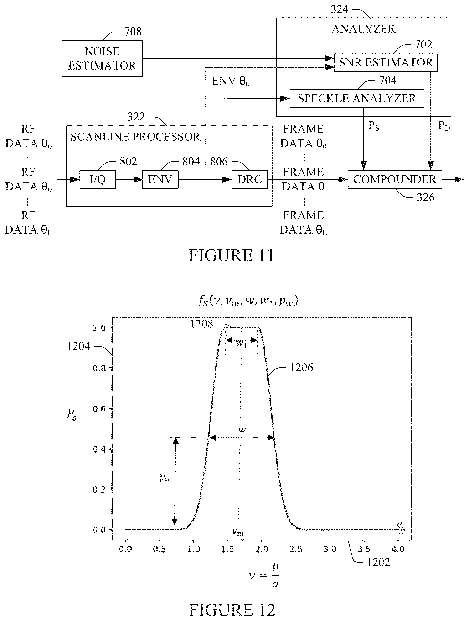 Patent US12611171 Figure 5 – System, method and/or computer readable medium for adaptive spatial compounding in ultrasound based on probabilities determined from an estimated SNR