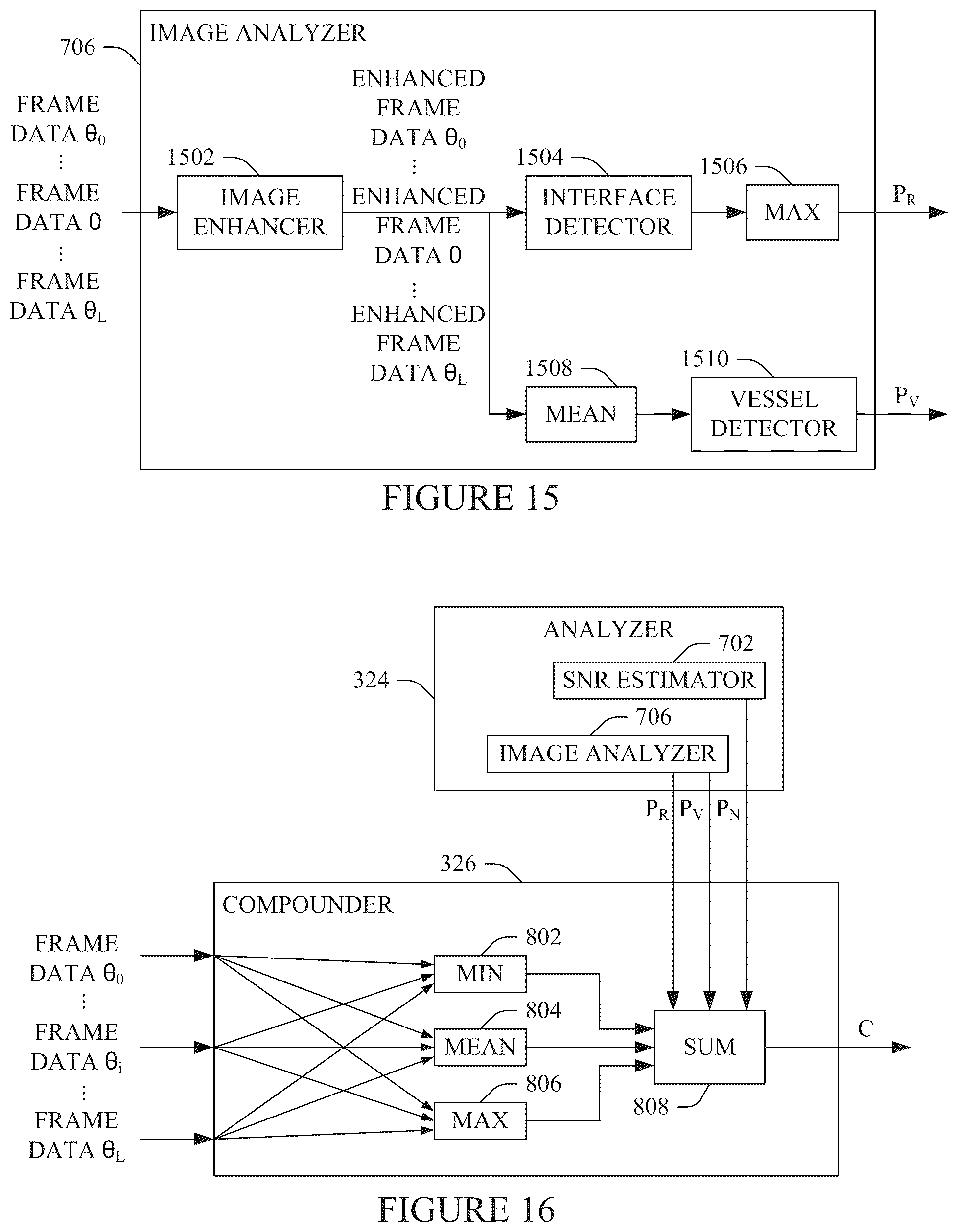 Patent US12611171 Figure 7 – System, method and/or computer readable medium for adaptive spatial compounding in ultrasound based on probabilities determined from an estimated SNR