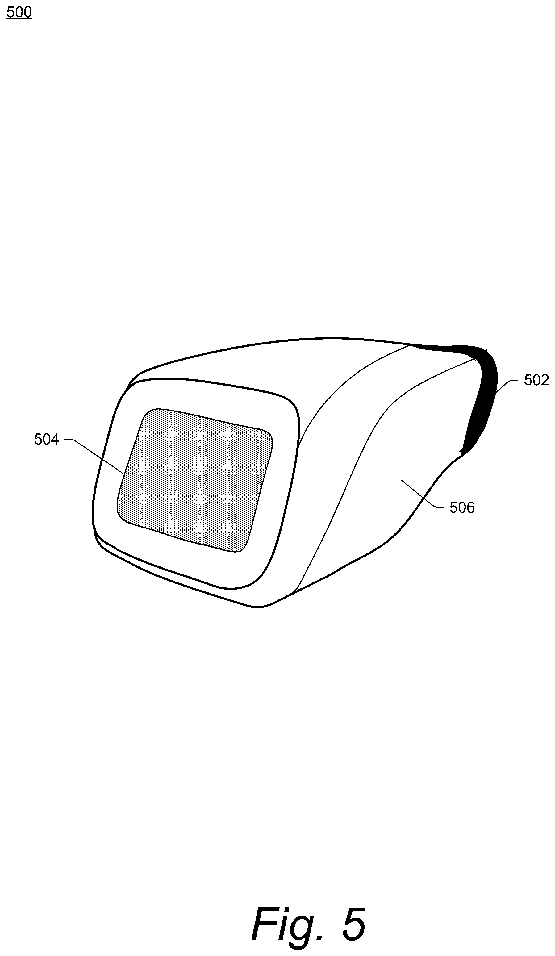 Patent US12611174 Figure 5 – Combination ocular ultrasound and ophthalmoscope