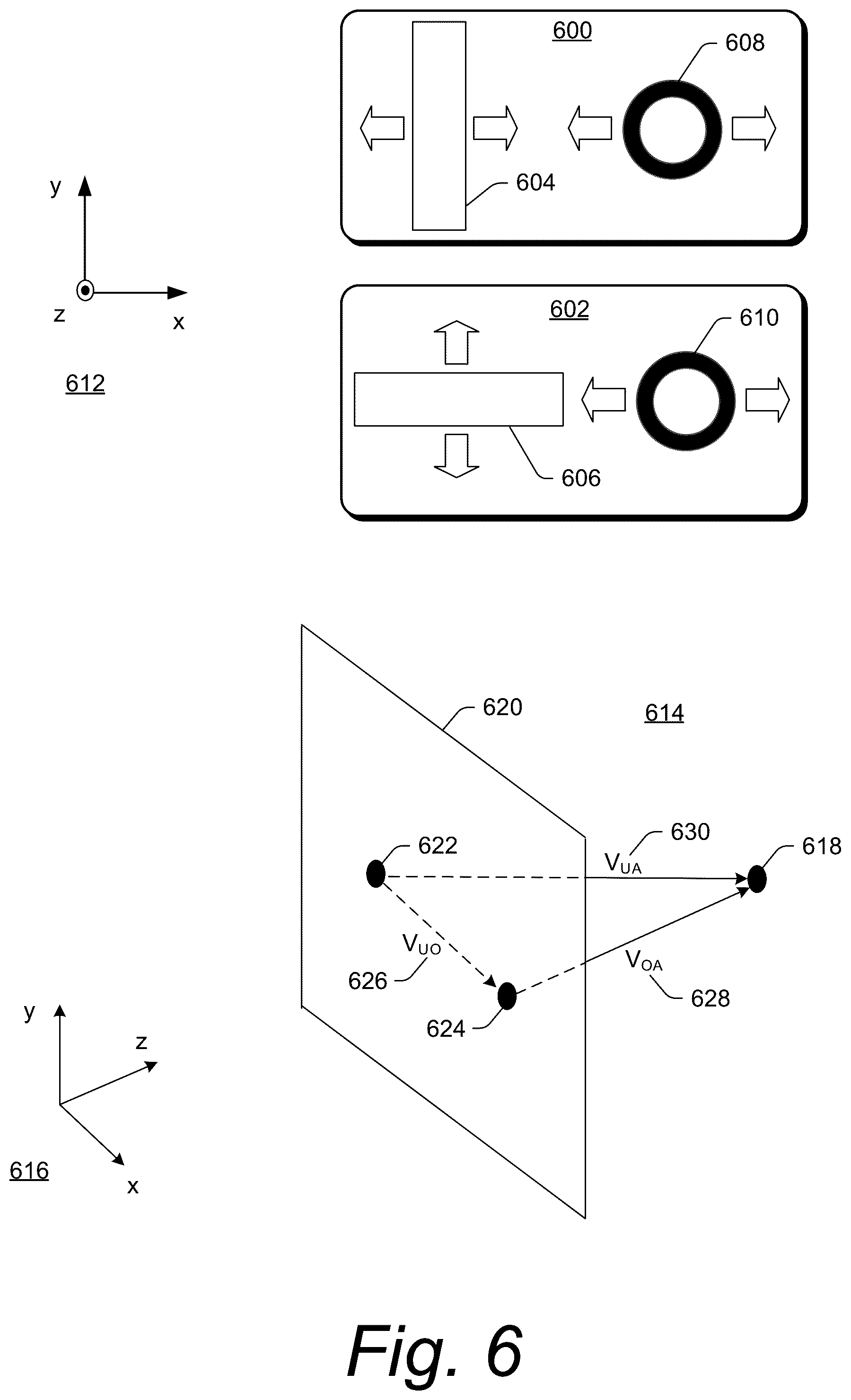 Patent US12611174 Figure 6 – Combination ocular ultrasound and ophthalmoscope