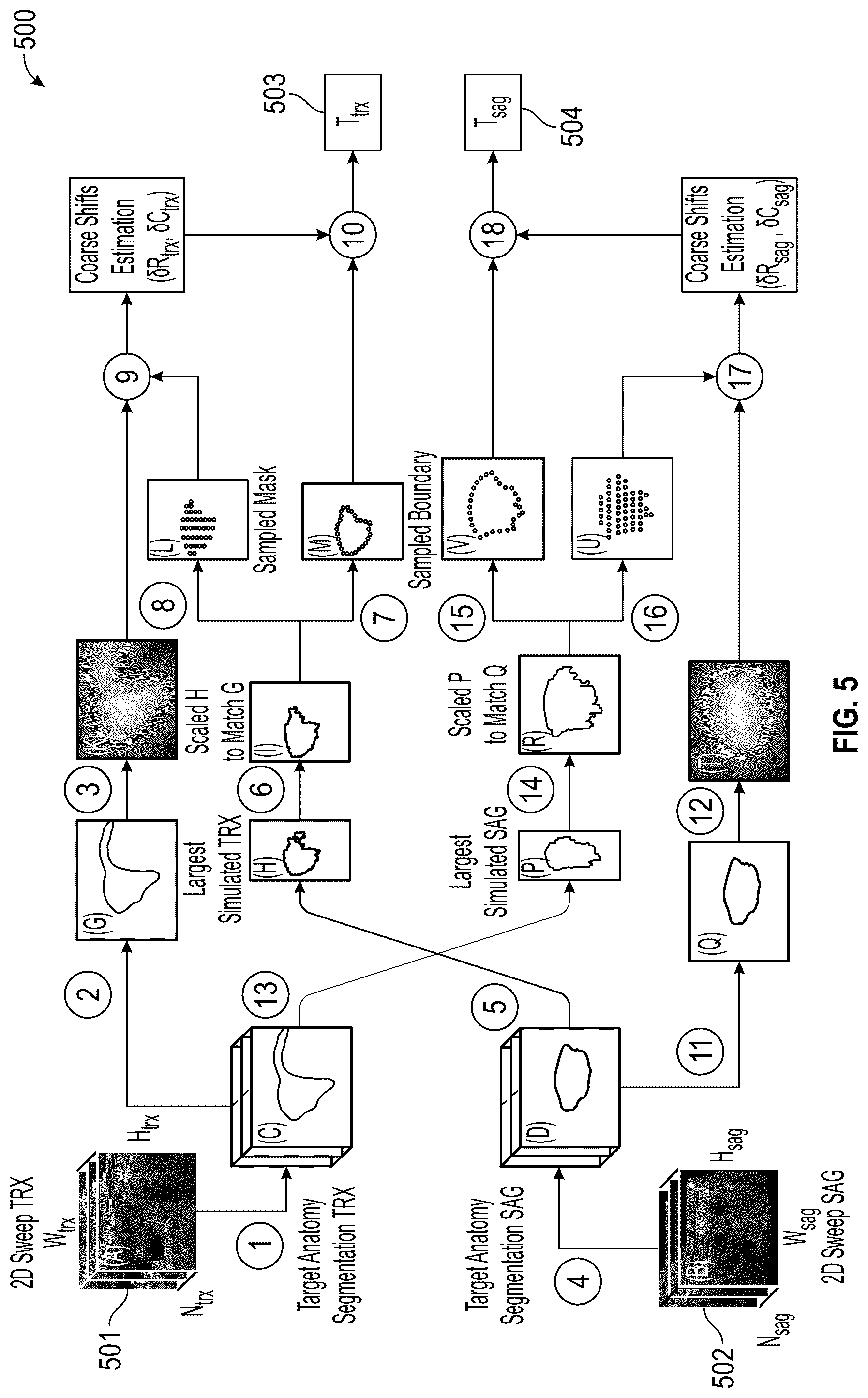 Patent US12611180 Figure 6 – Method and system for cross-referencing of two-dimensional (2D) ultrasound scans of a tissue volume