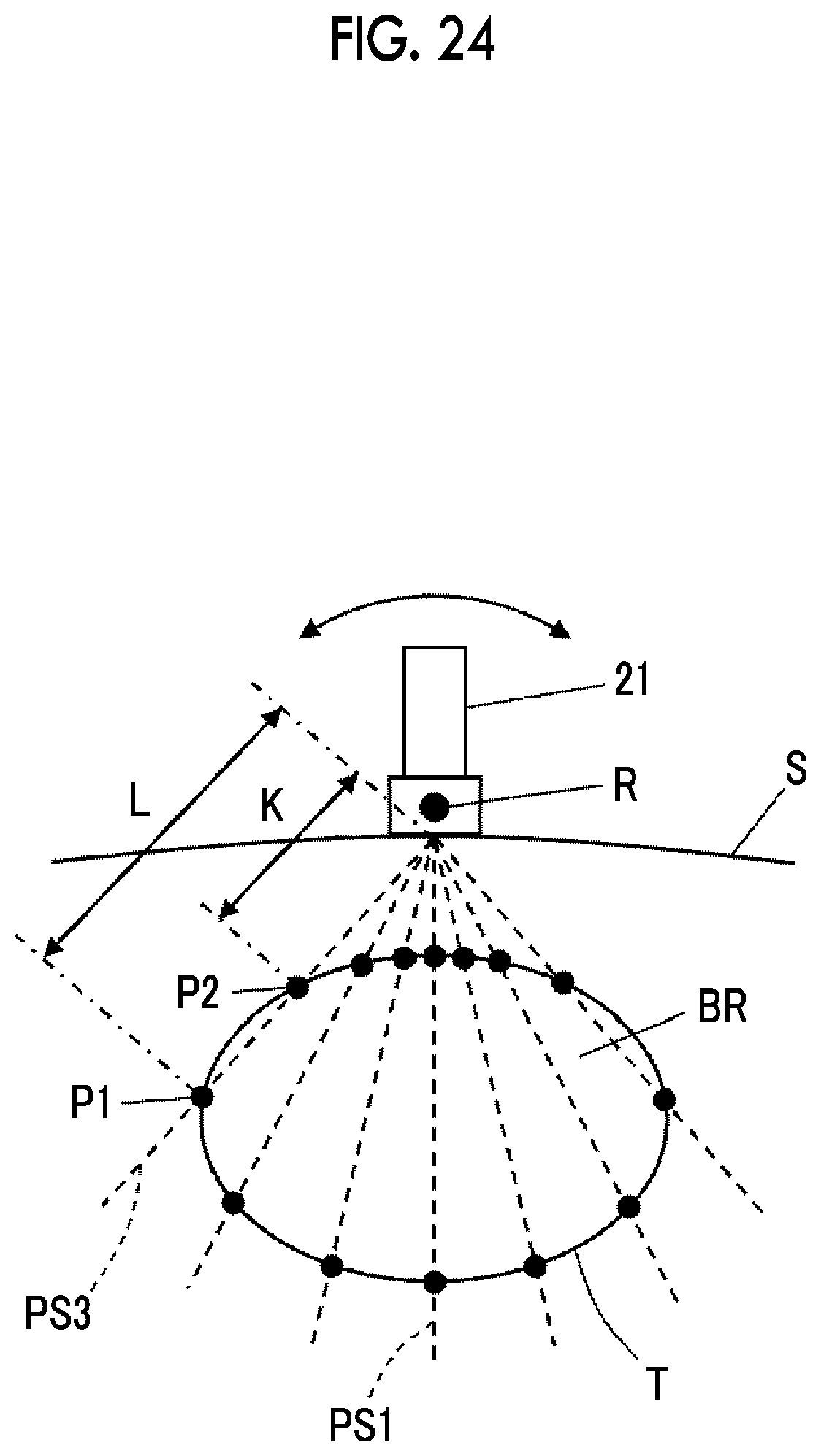 Patent US12611190 Figure 20 – Ultrasound diagnostic apparatus and control method of ultrasound diagnostic apparatus for measuring a volume of a bladder of a subject