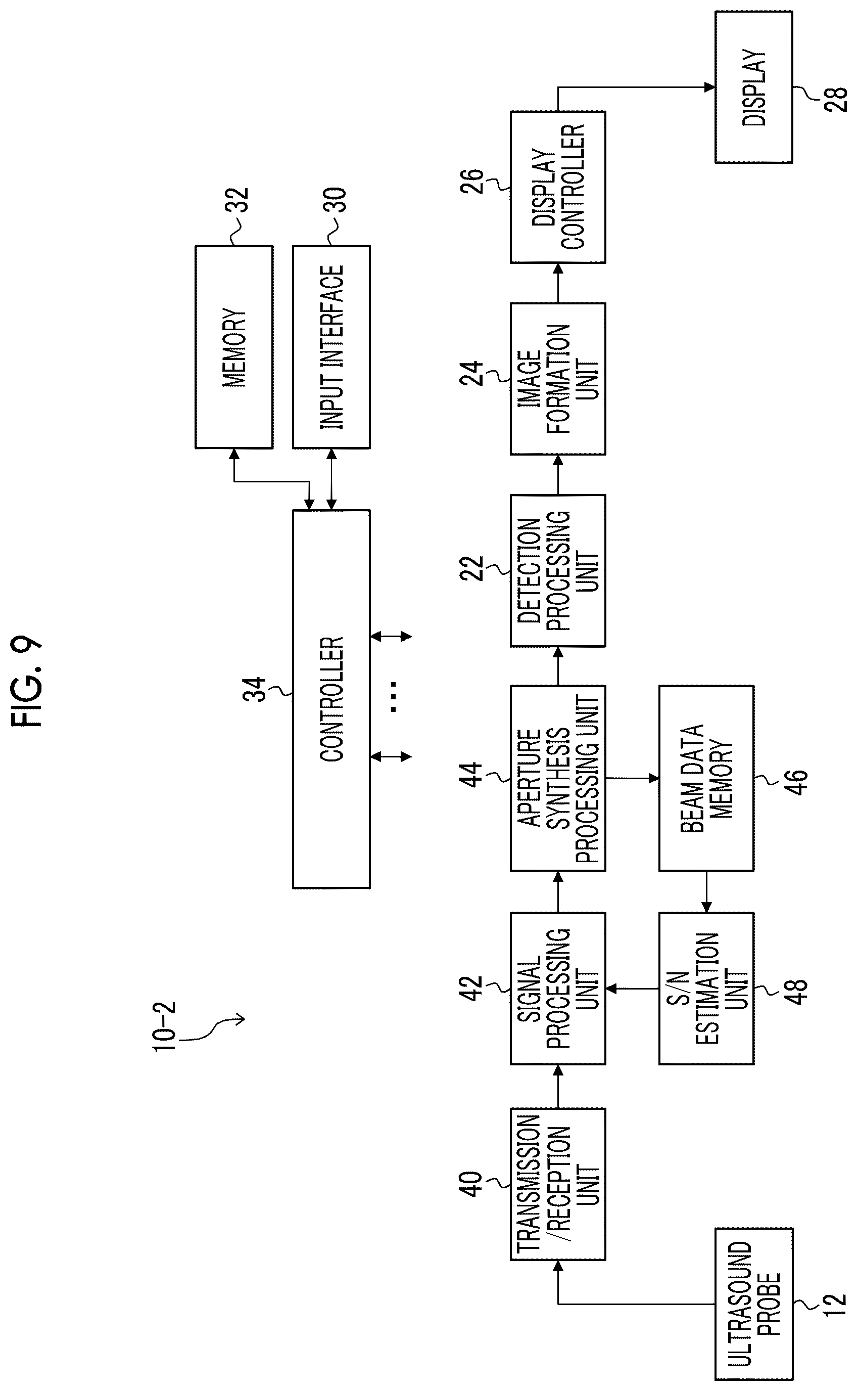 Patent US12611195 Figure 7 – Ultrasound diagnostic apparatus