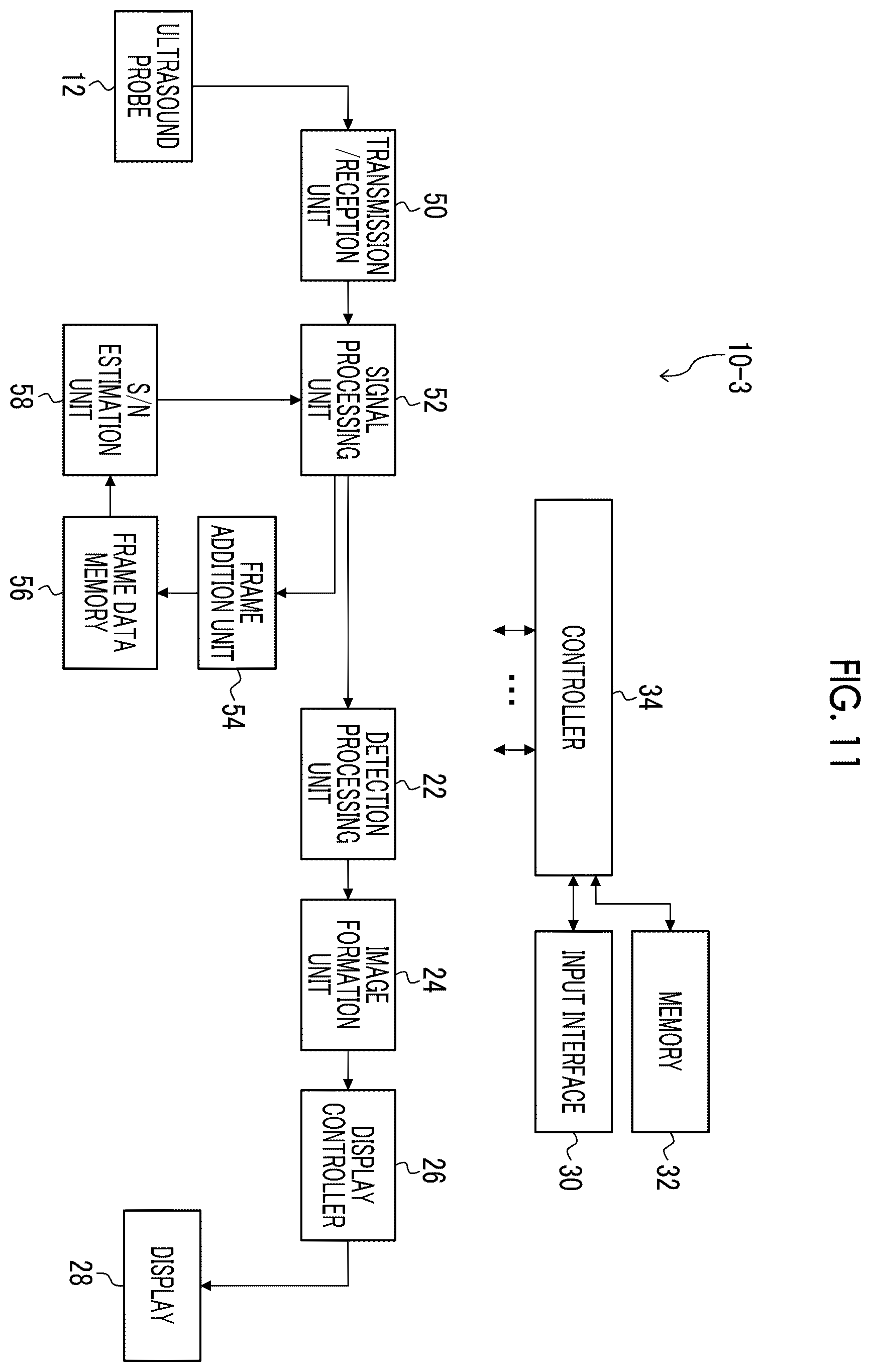 Patent US12611195 Figure 9 – Ultrasound diagnostic apparatus