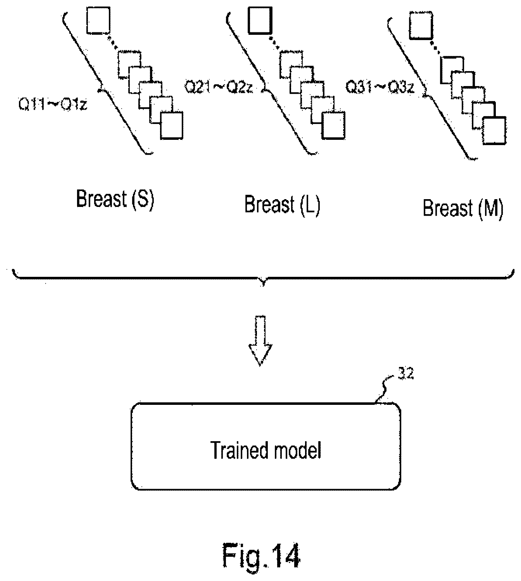Patent US12611198 Figure 14 – Ultrasonic diagnostic device, storage medium, and method for changing imaging conditions