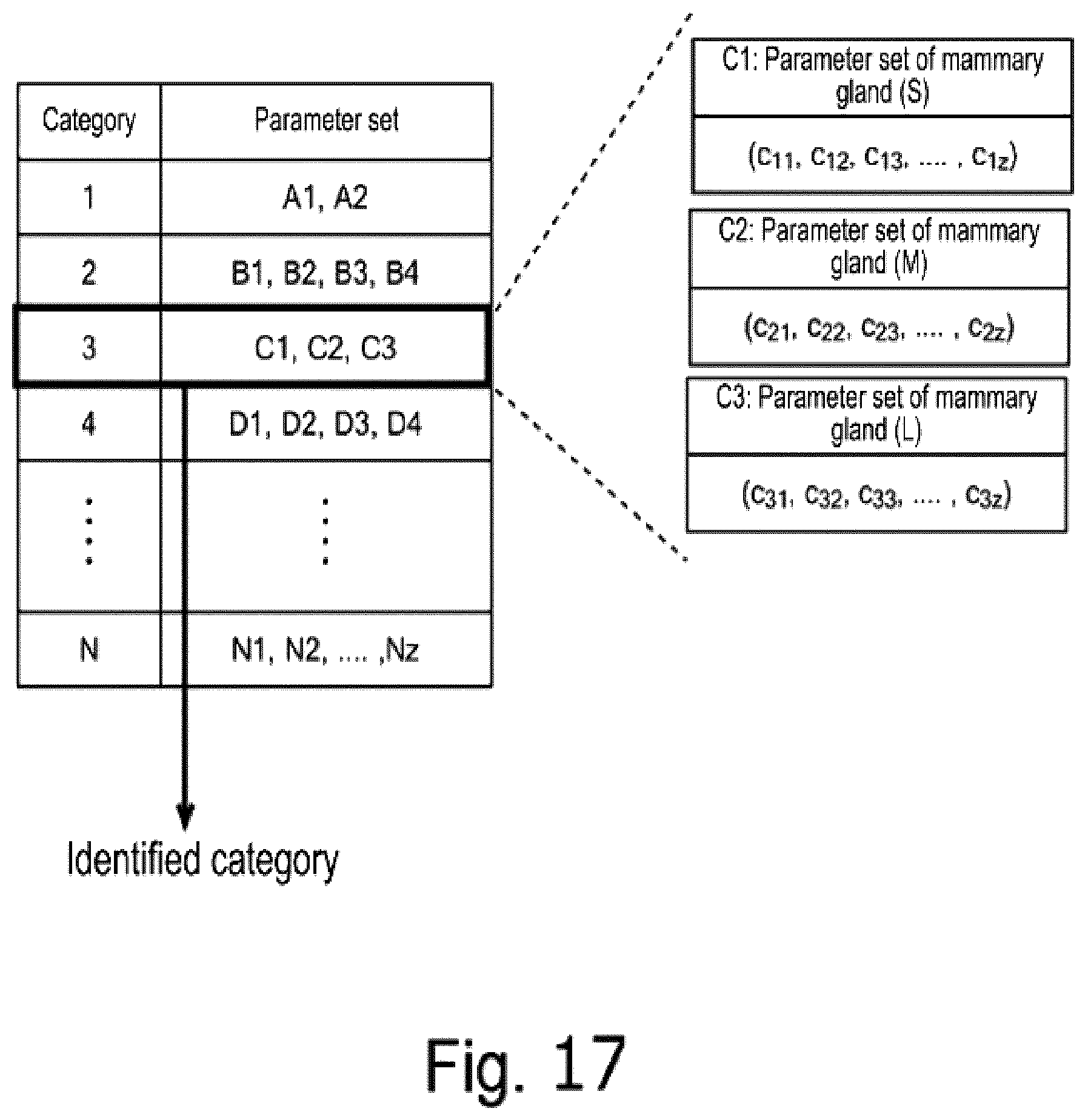 Patent US12611198 Figure 17 – Ultrasonic diagnostic device, storage medium, and method for changing imaging conditions