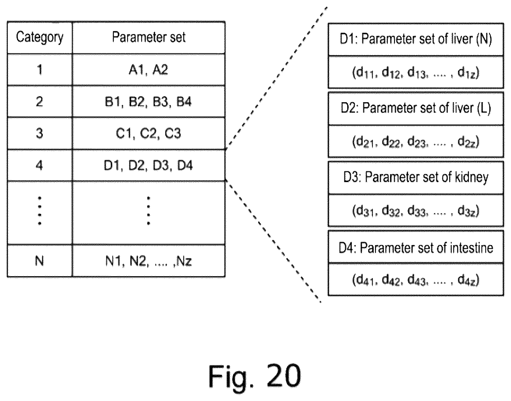 Patent US12611198 Figure 20 – Ultrasonic diagnostic device, storage medium, and method for changing imaging conditions