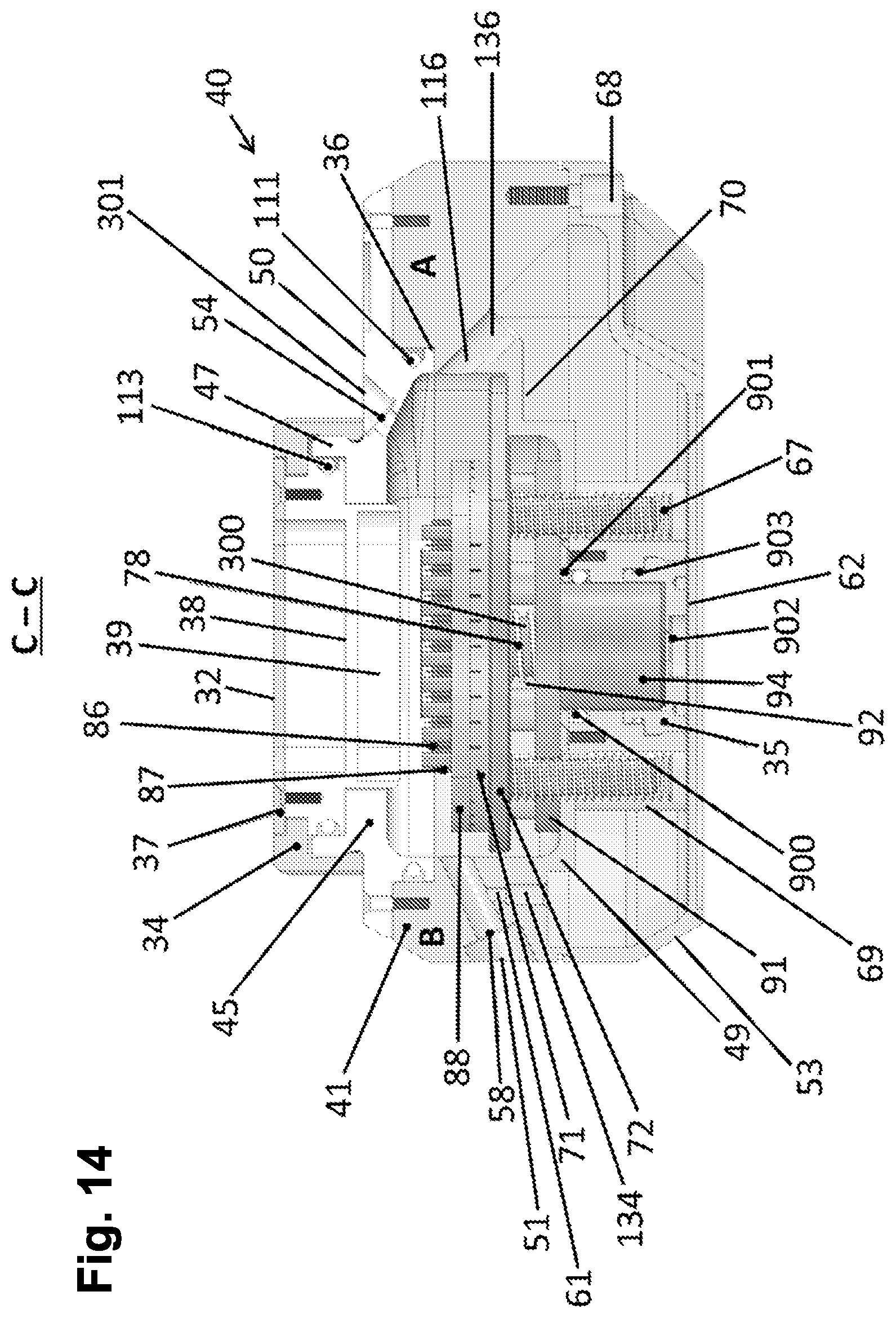 Patent US12611203 Figure 15 – Biopsy carrier