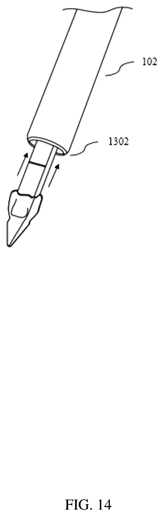 Patent US12611204 Figure 14 – Bone marrow aspiration and trephine biopsy single needle assembly