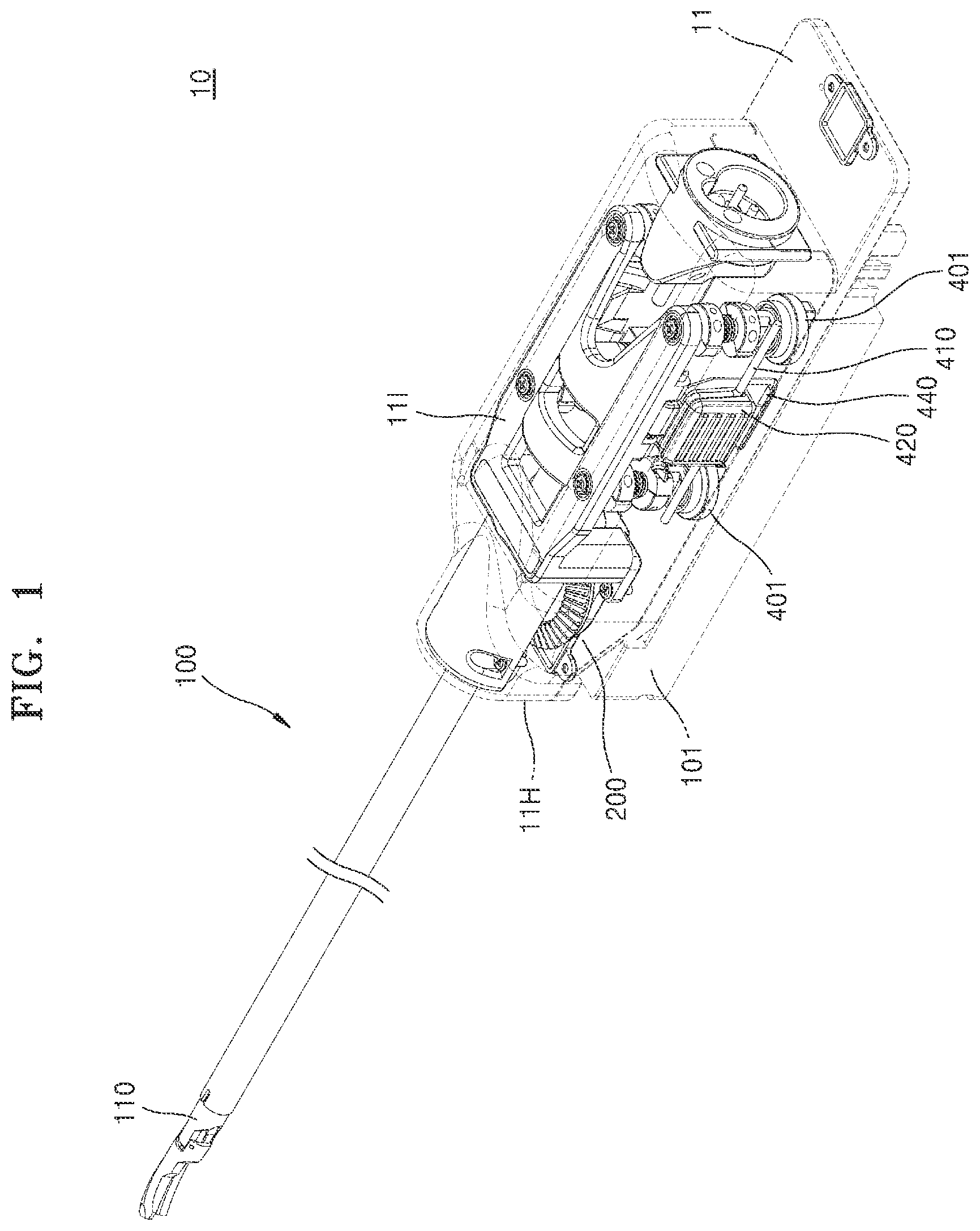 Patent US12611205 Figure 1 – Surgical instrument