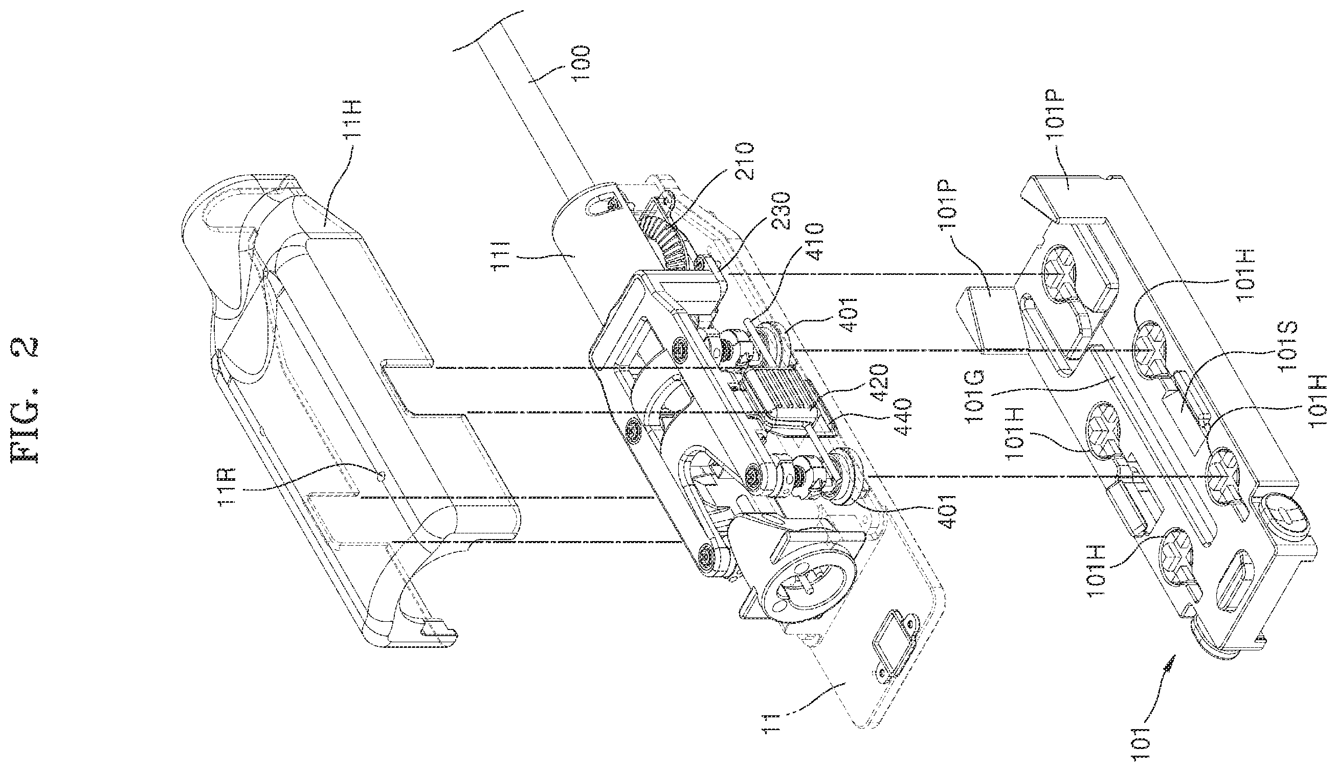 Patent US12611205 Figure 2 – Surgical instrument